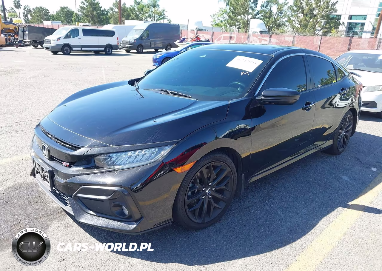 2020 Honda Civic Si Sedan VIN:2HGFC1E50LH706298 - 2