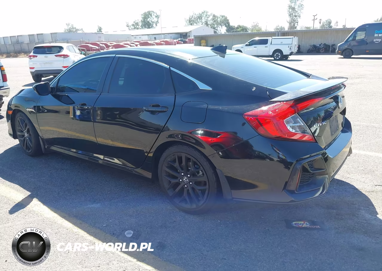 2020 Honda Civic Si Sedan VIN:2HGFC1E50LH706298 - 3