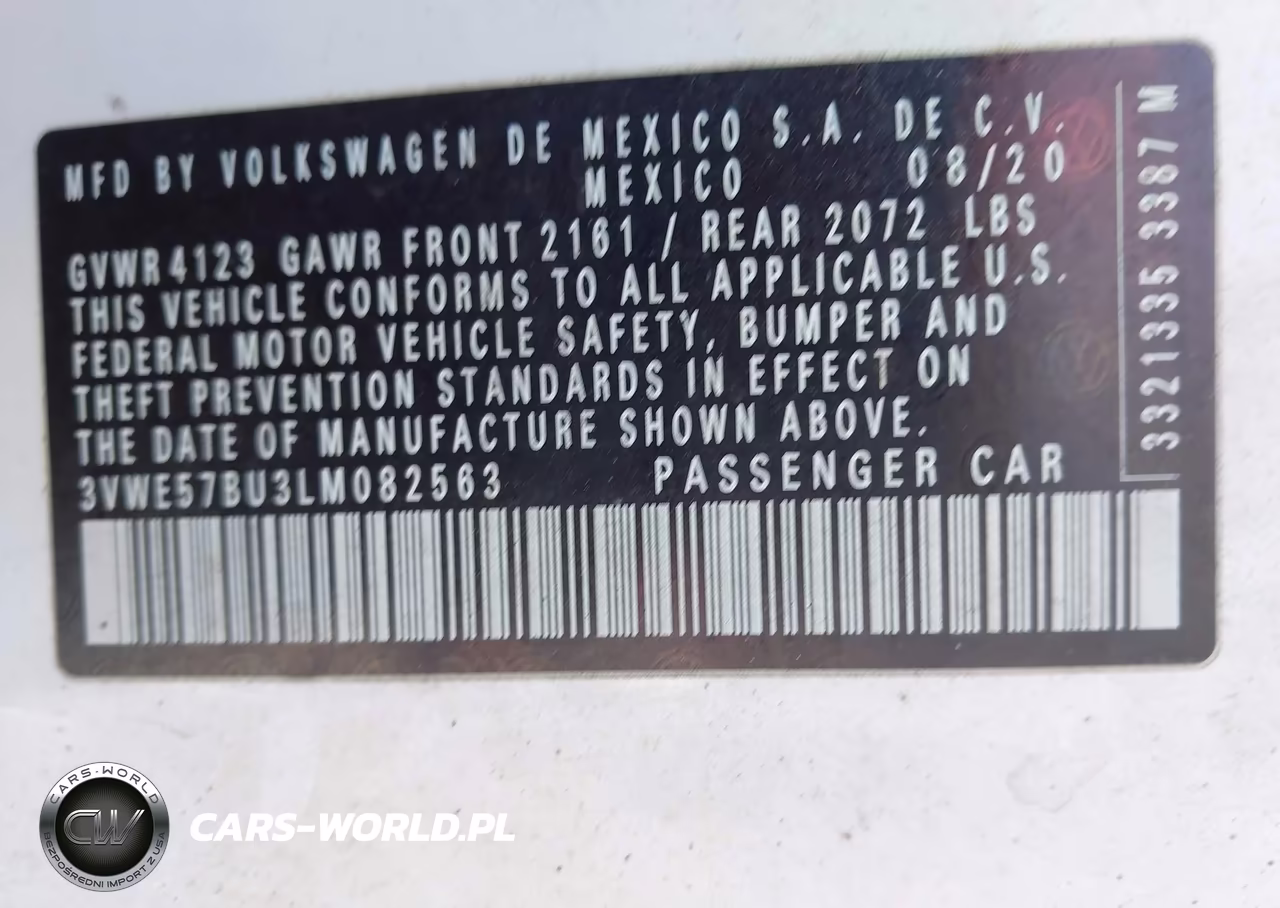 2020 Volkswagen Jetta 1.4T Sel VIN:3VWE57BU3LM082563 - 9