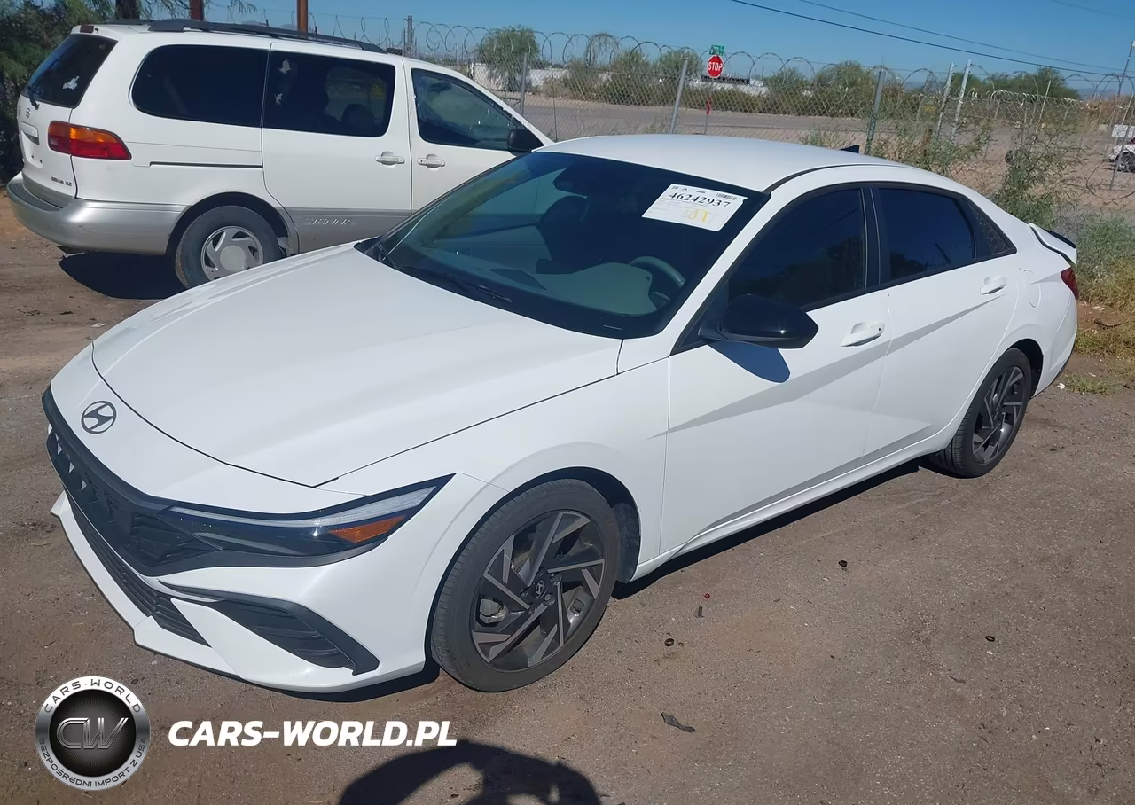 2025 Hyundai Elantra Sel Sport VIN:KMHLM4DG2SU010553 - 2