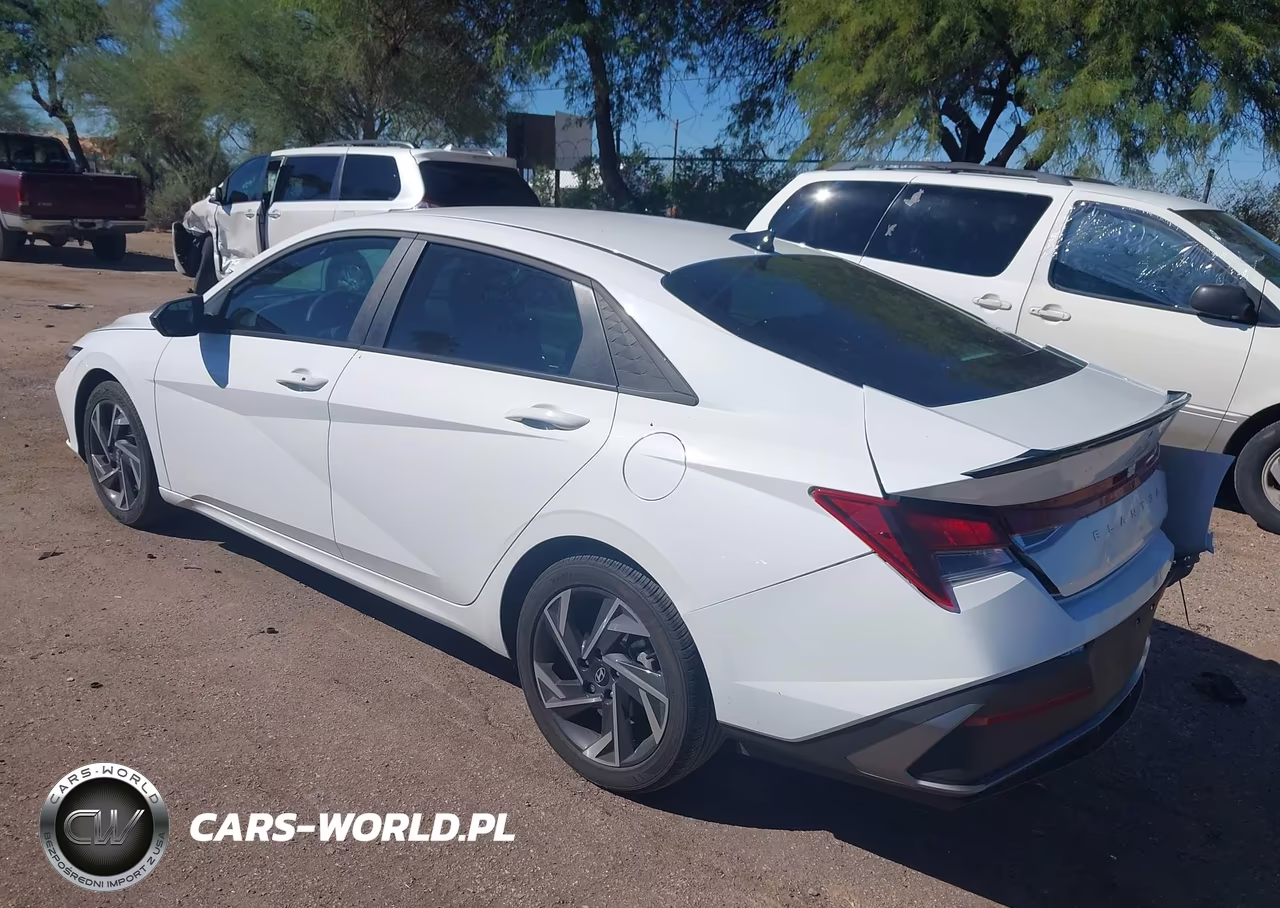 2025 Hyundai Elantra Sel Sport VIN:KMHLM4DG2SU010553 - 3