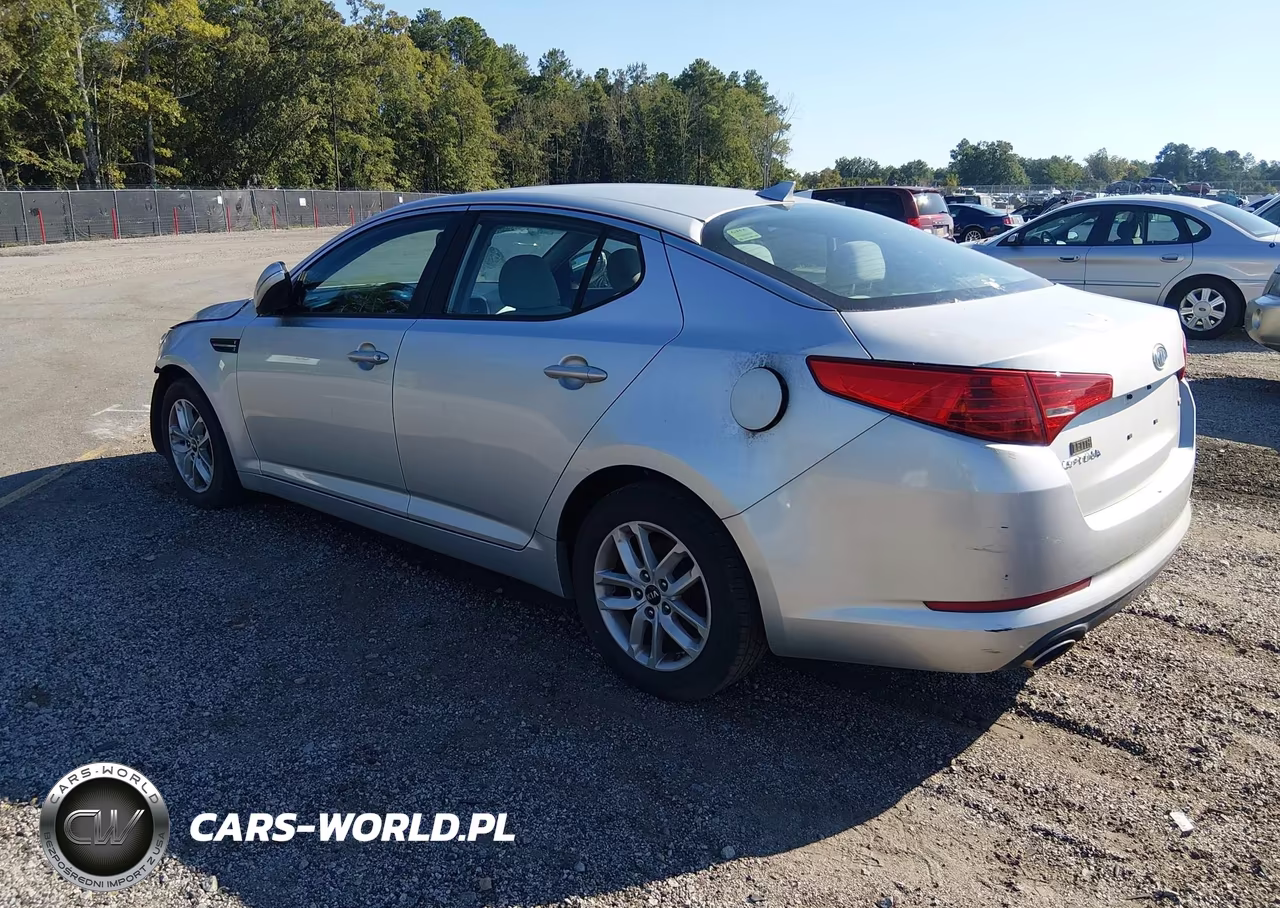 2011 Kia Optima Lx VIN:KNAGM4A70B5057405 - 3