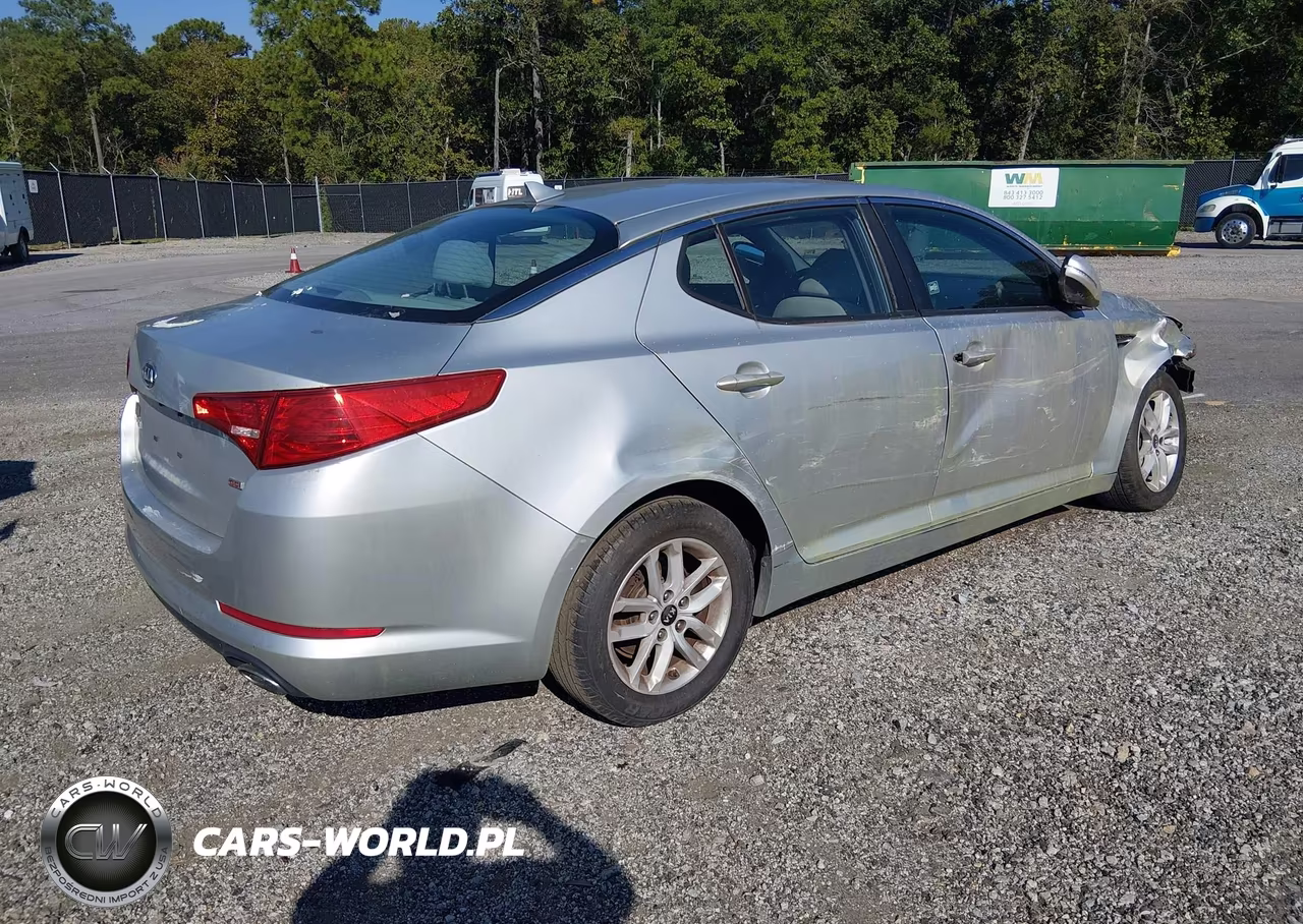 2011 Kia Optima Lx VIN:KNAGM4A70B5057405 - 4