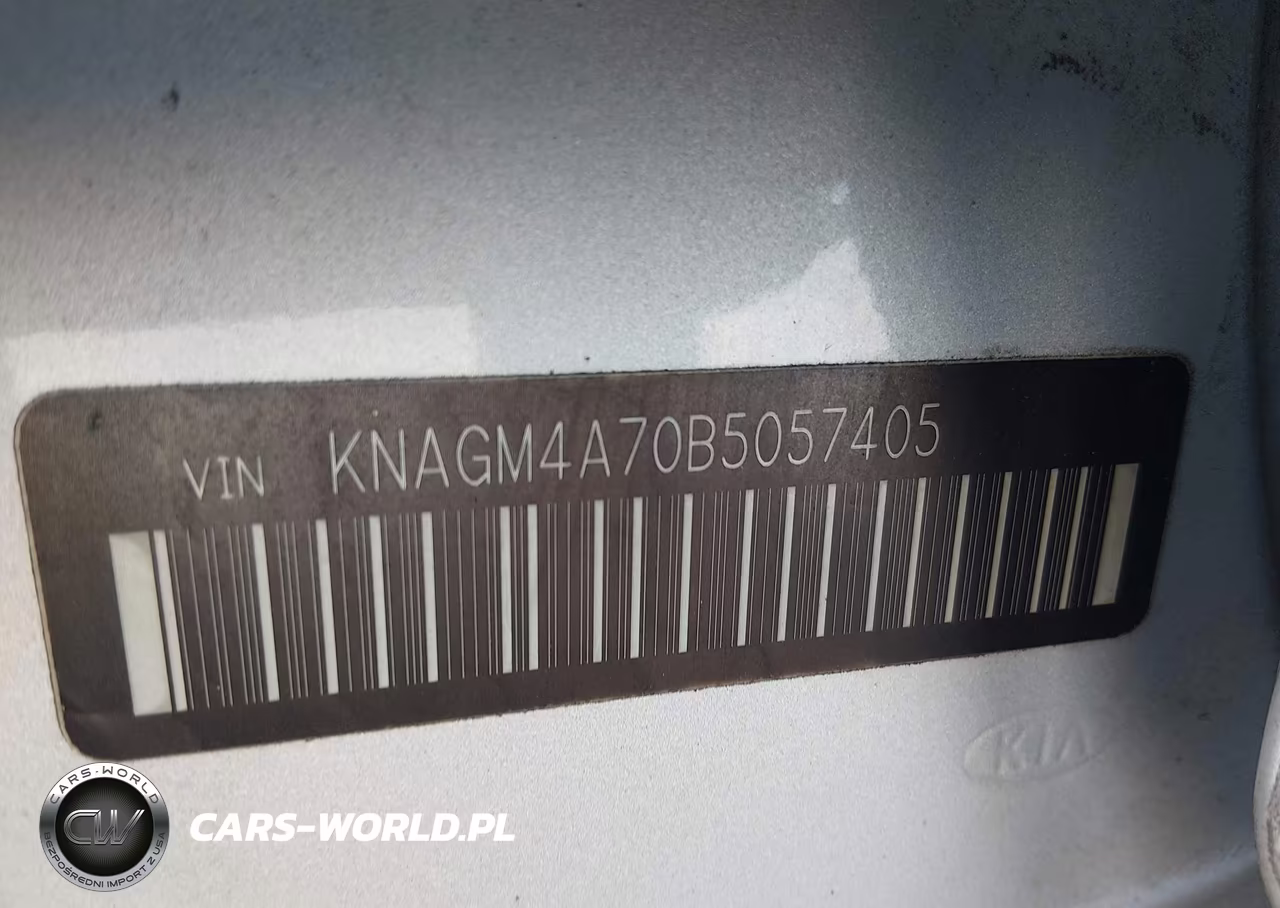 2011 Kia Optima Lx VIN:KNAGM4A70B5057405 - 9