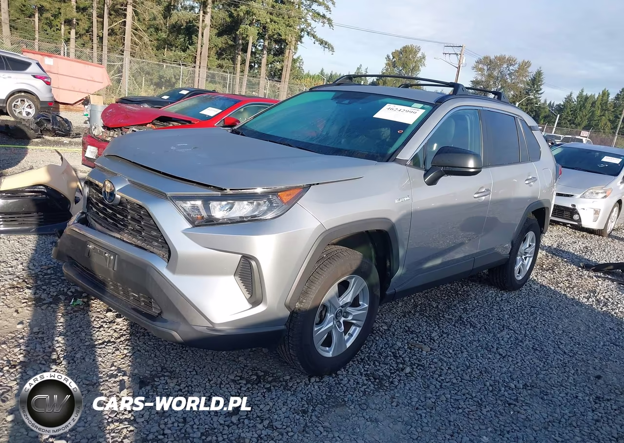 2020 Toyota Rav4 Hybrid Le VIN:2T3LWRFV6LW092430 - 2