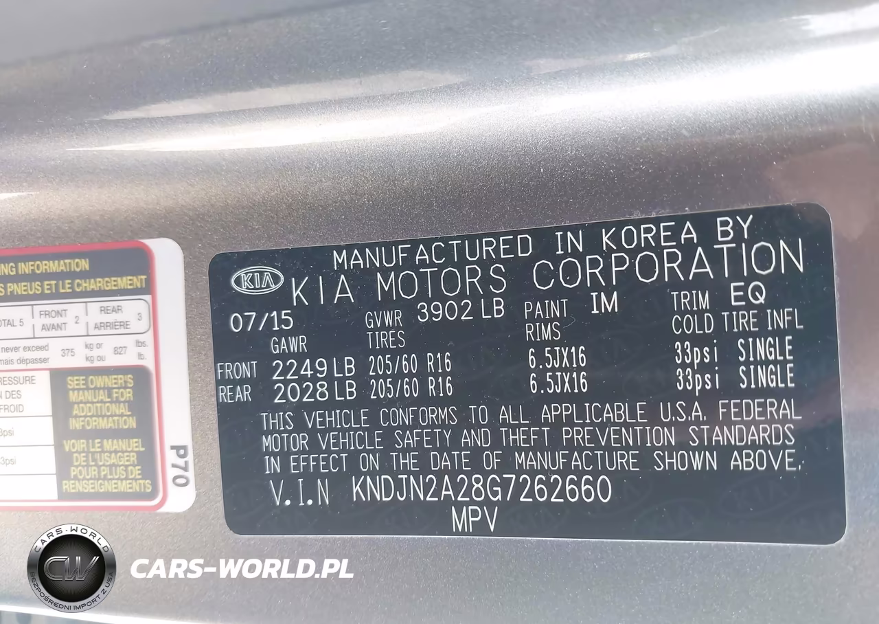 2016 Kia Soul VIN:KNDJN2A28G7262660 - 9