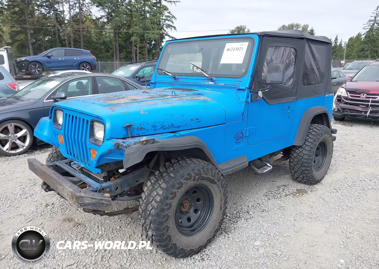 1994 Jeep Wrangler - Yj S VIN:1J4FY19P6RP413905 - 2