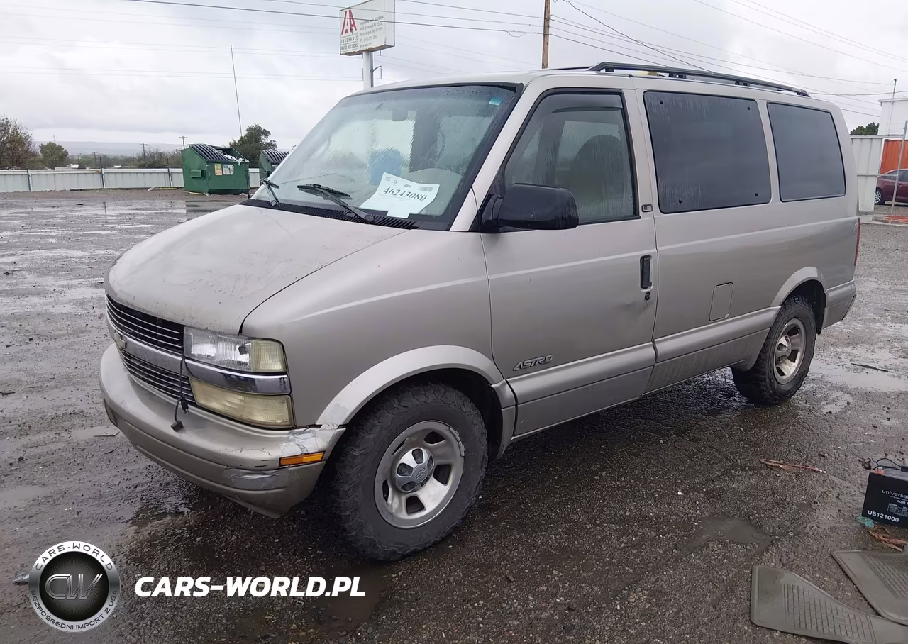 2002 Chevrolet Astro Ls VIN:1GNDM19X92B126321 - 2