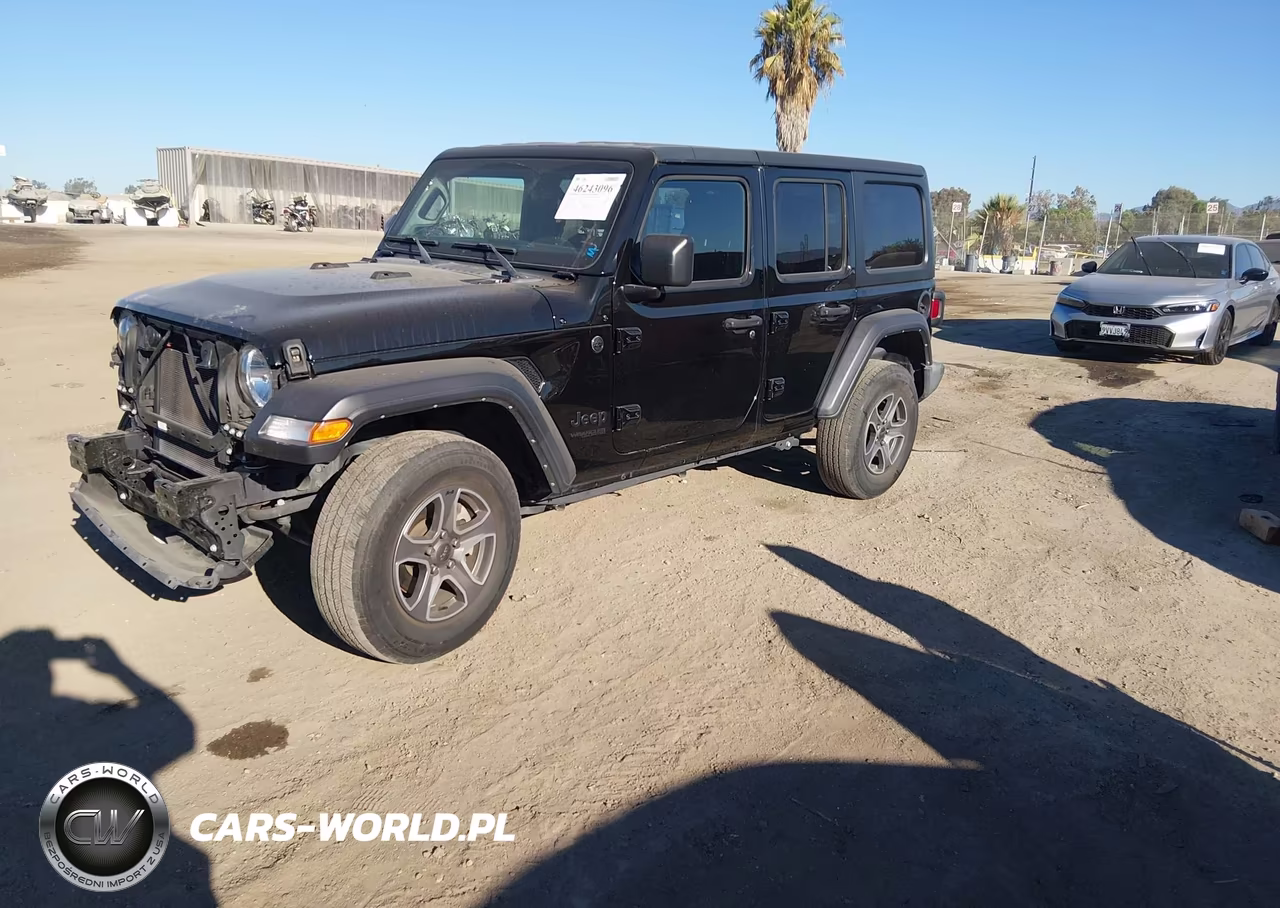 2022 Jeep Wrangler Unlimited Sport S 4X4 VIN:1C4HJXDN9NW134492 - 2