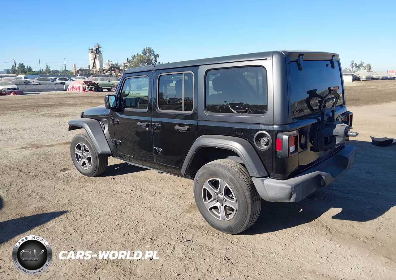 2022 Jeep Wrangler Unlimited Sport S 4X4 VIN:1C4HJXDN9NW134492 - 3