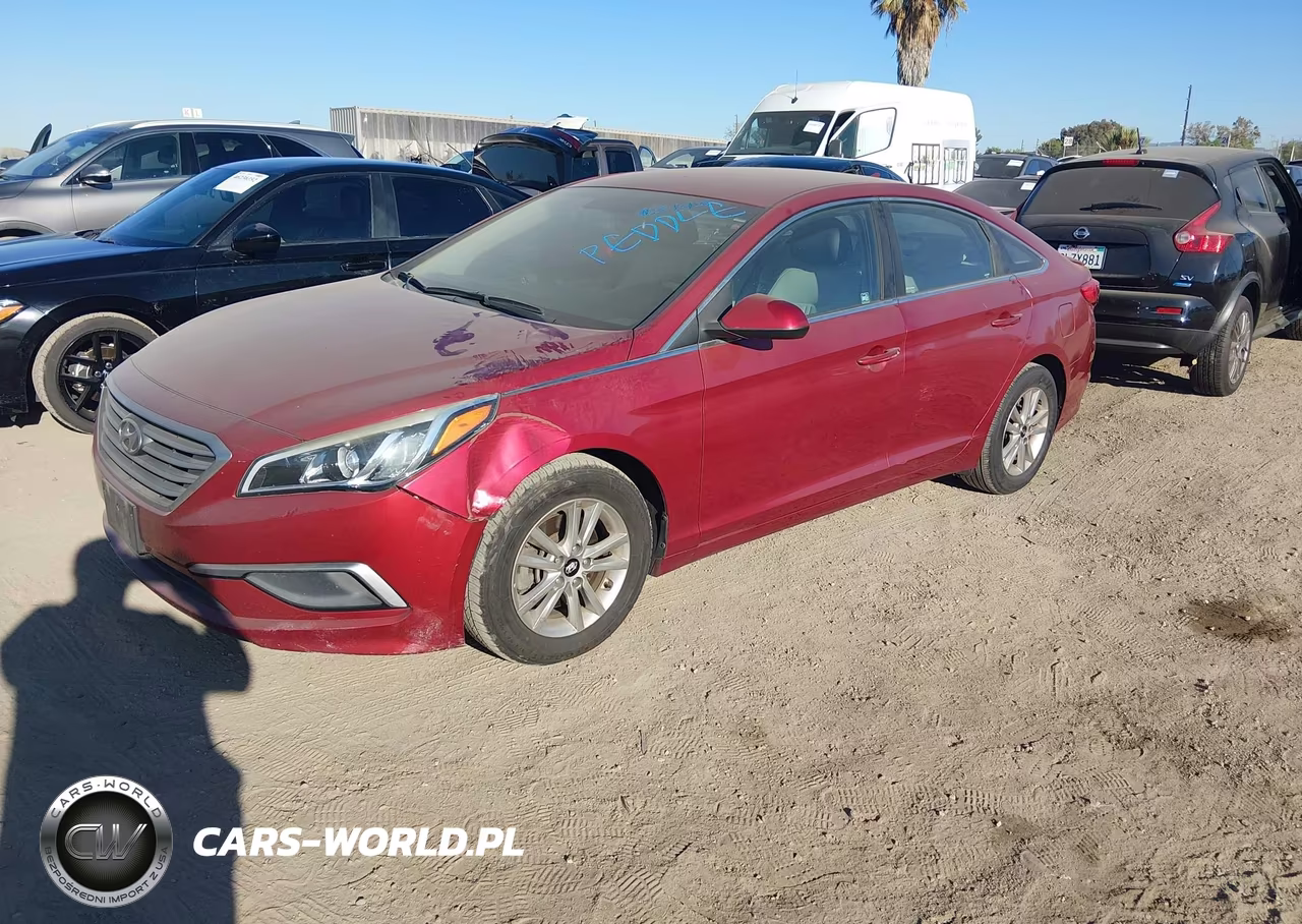 2016 Hyundai Sonata Se VIN:5NPE24AFXGH335385 - 2