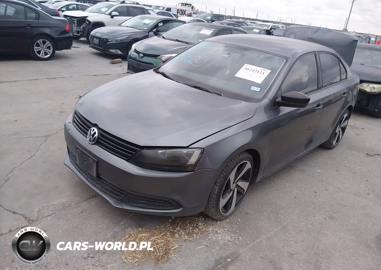 2014 Volkswagen Jetta 2.0L S VIN:3VW2K7AJ5EM313808 - 2