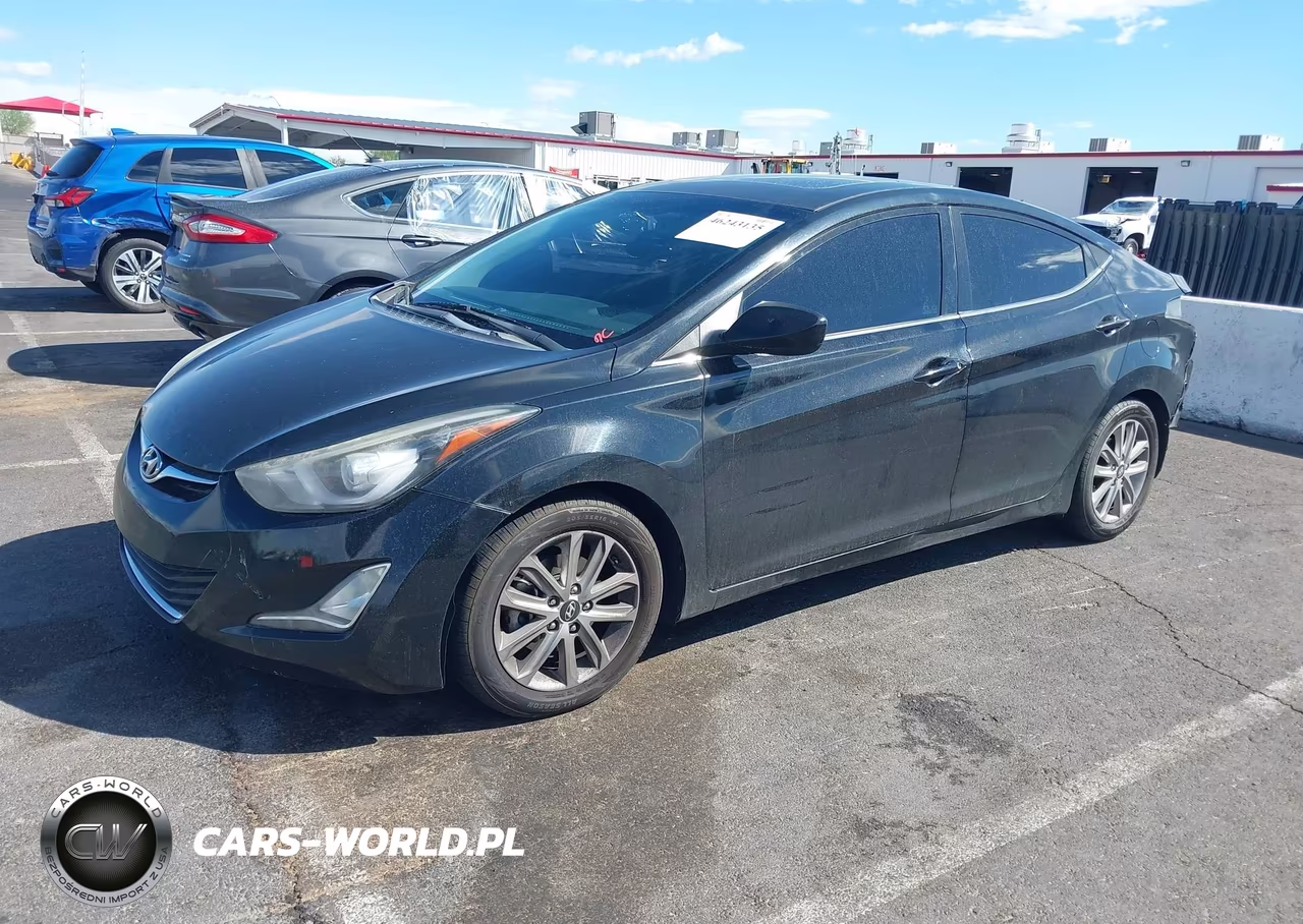 2015 Hyundai Elantra Se VIN:5NPDH4AE9FH597334 - 2