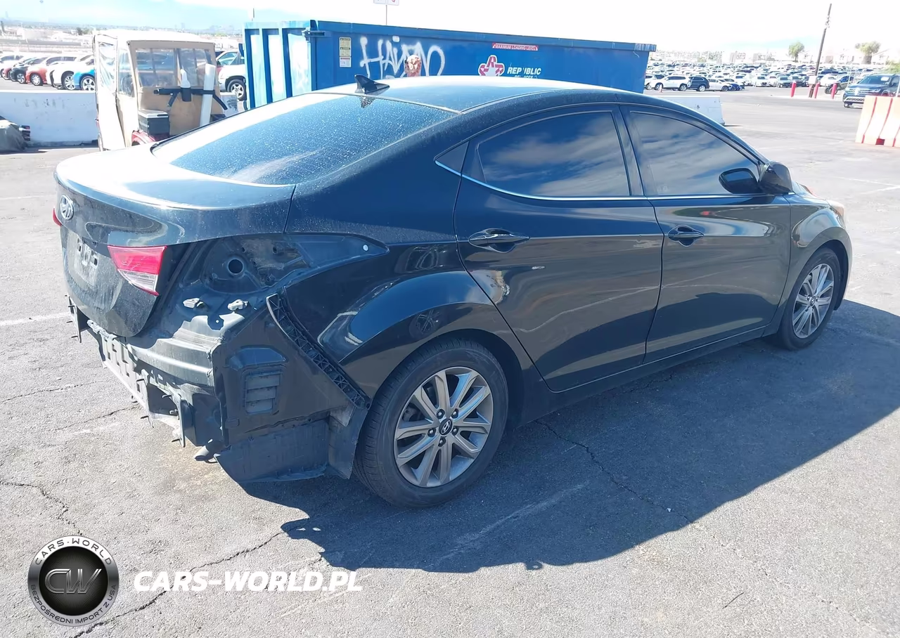 2015 Hyundai Elantra Se VIN:5NPDH4AE9FH597334 - 4