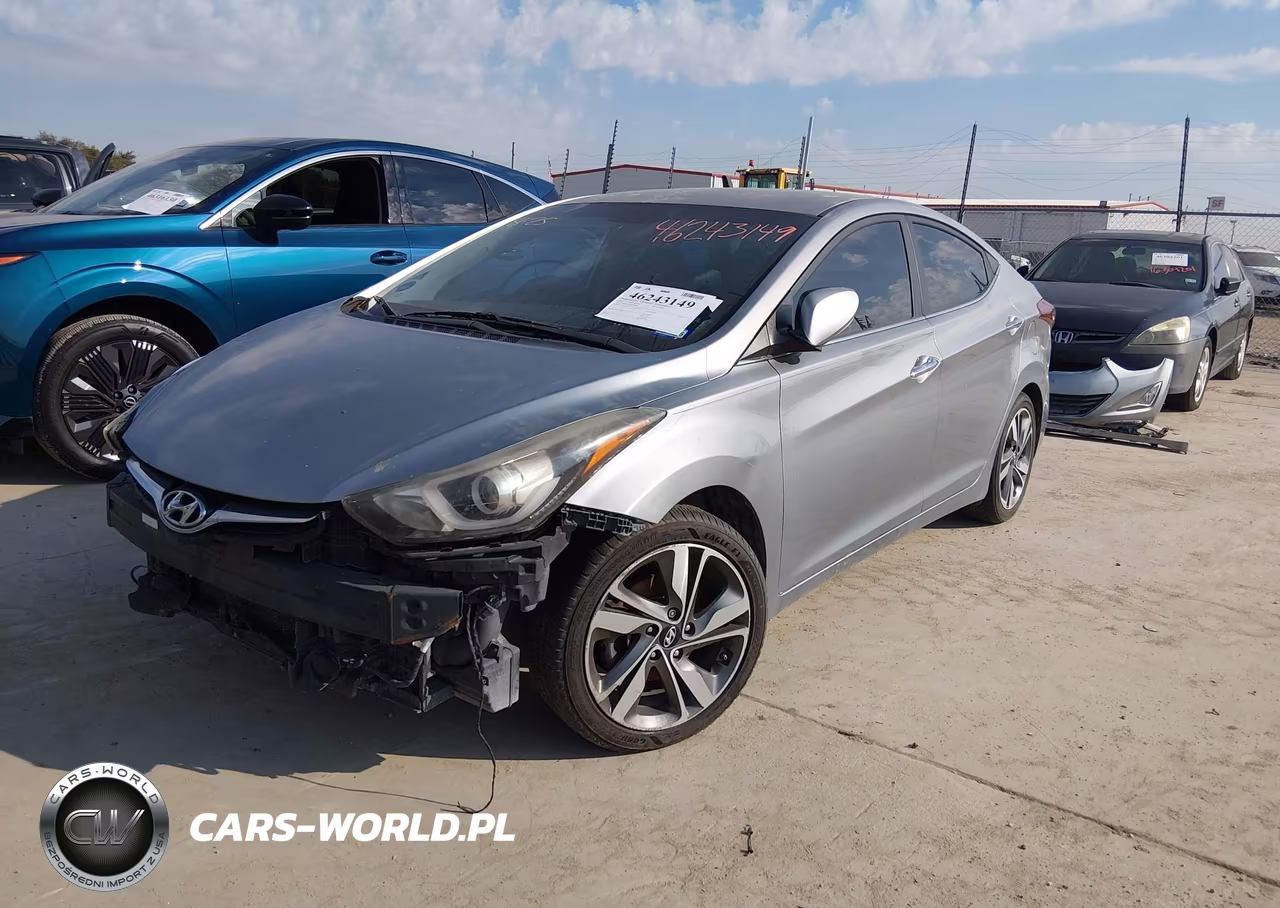 2015 Hyundai Elantra Limited VIN:5NPDH4AE5FH598089 - 2