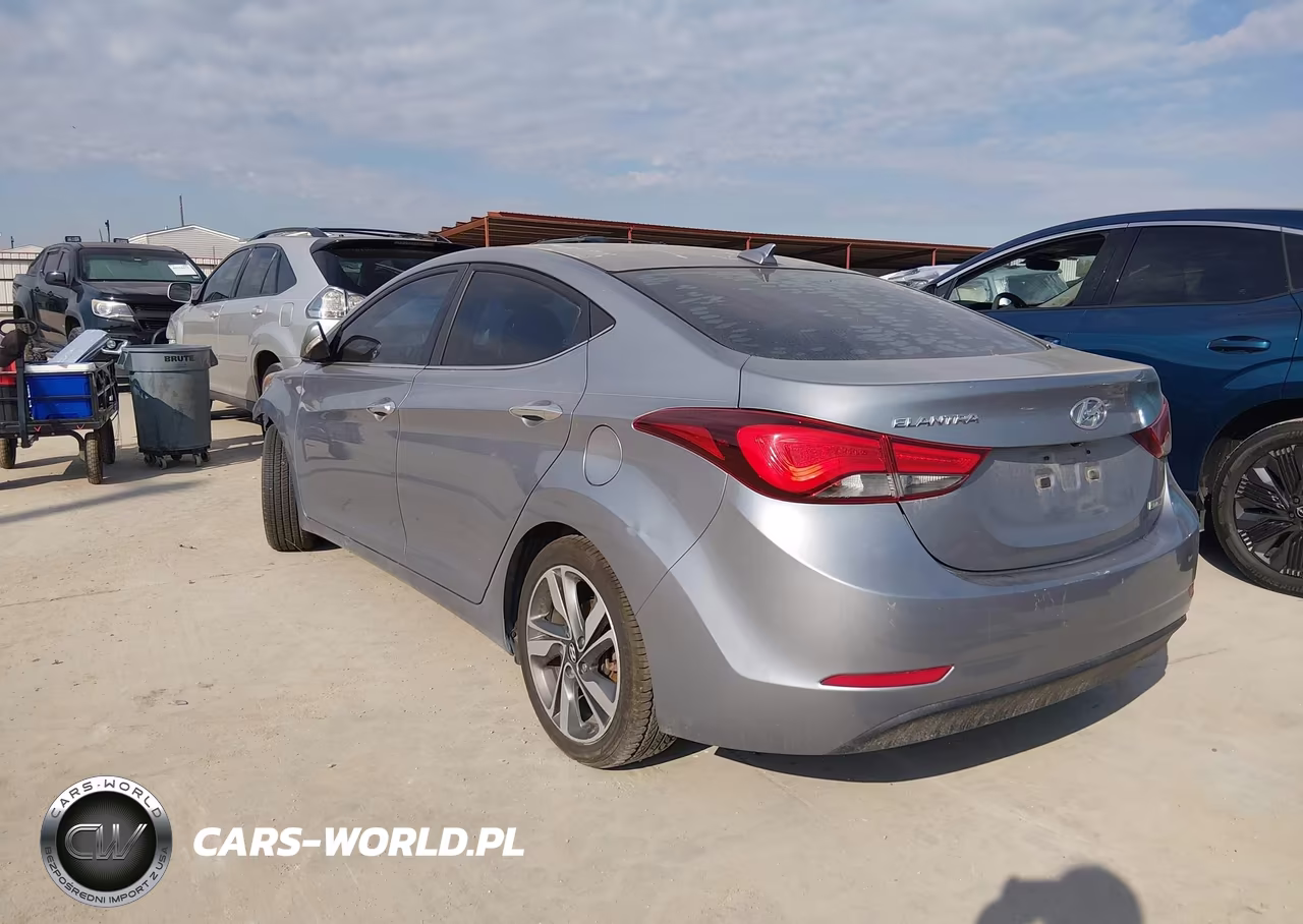 2015 Hyundai Elantra Limited VIN:5NPDH4AE5FH598089 - 3
