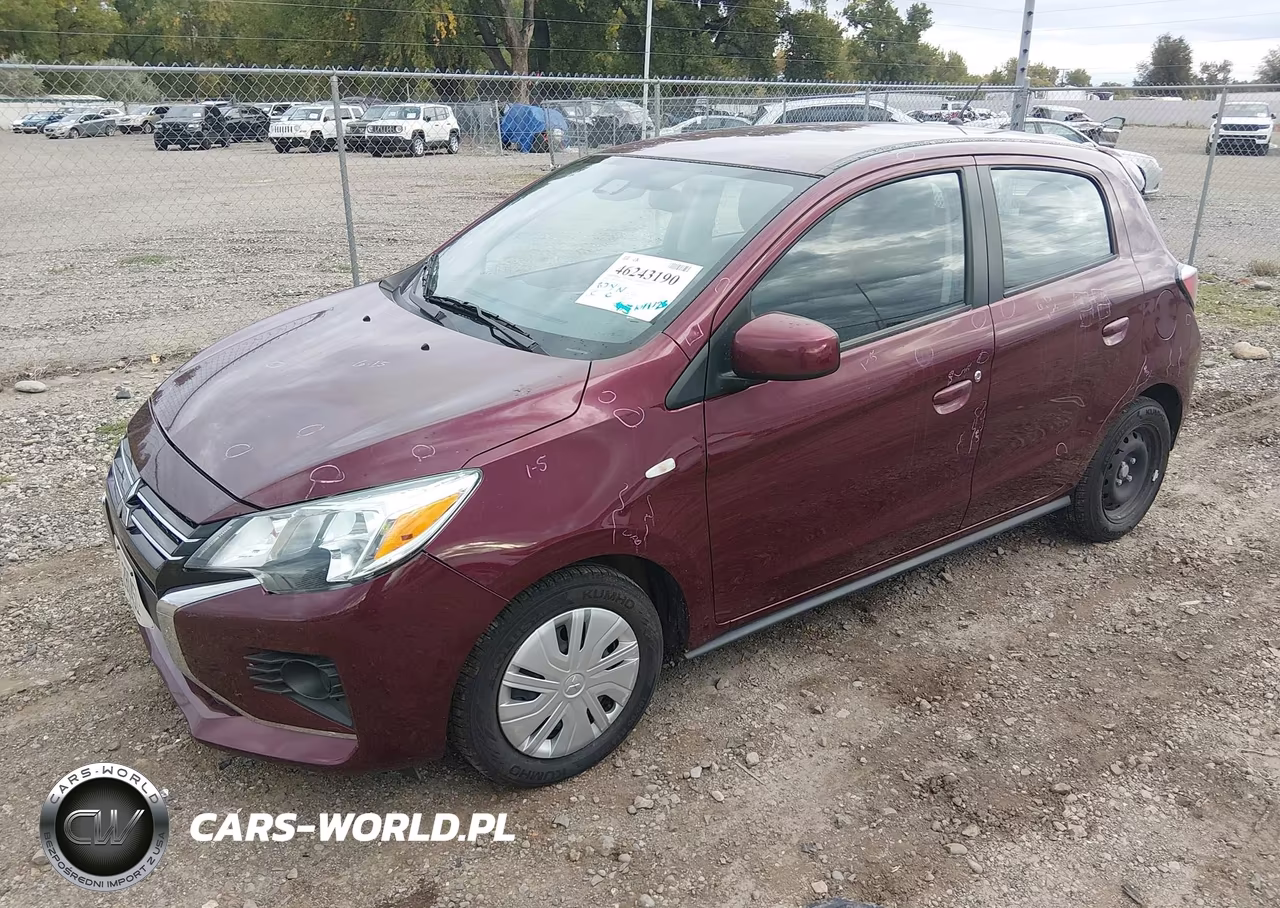 2024 Mitsubishi Mirage Es-Le VIN:ML32AUHJ2RH027793 - 2