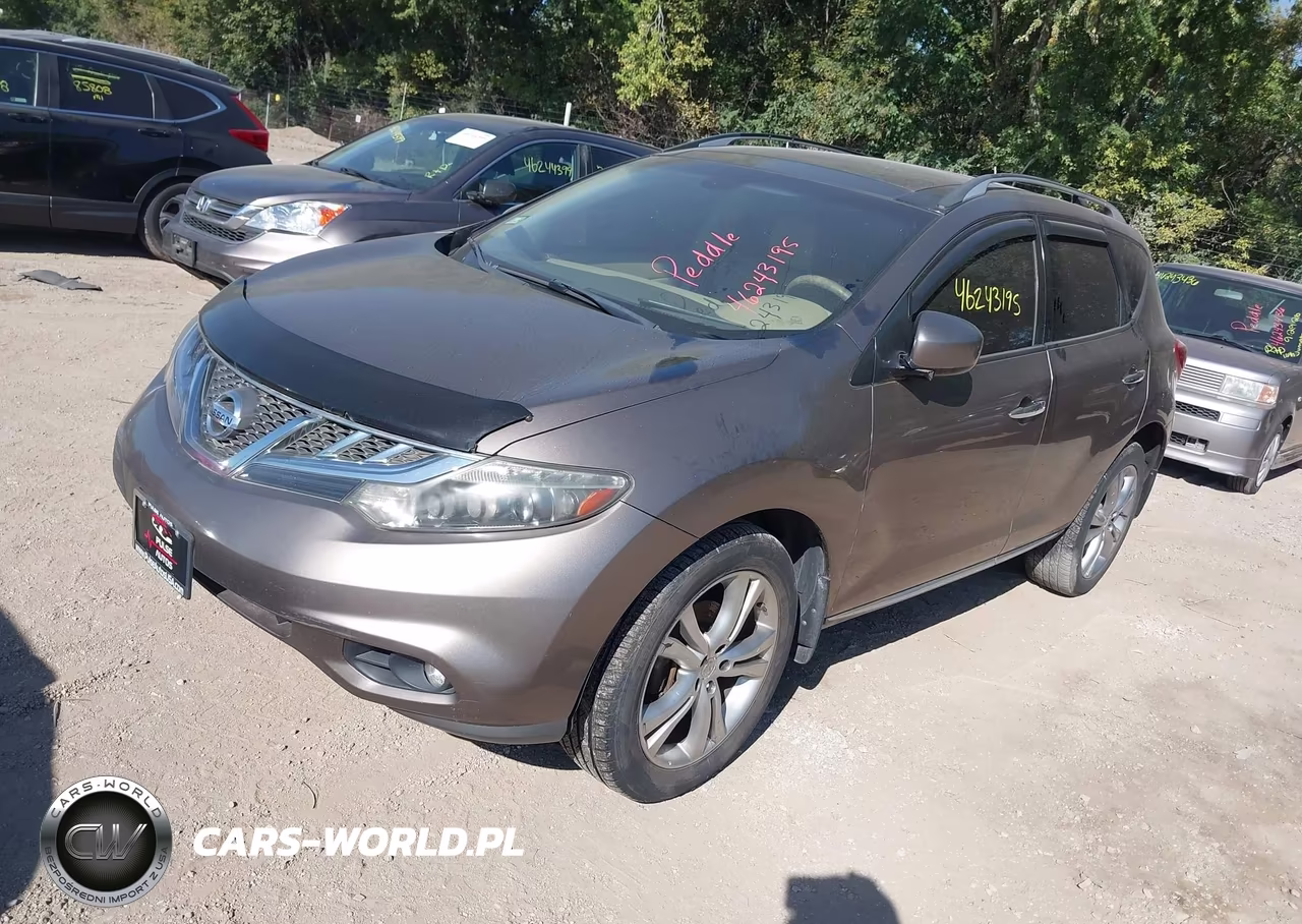 2011 Nissan Murano Le VIN:JN8AZ1MW9BW153446 - 2