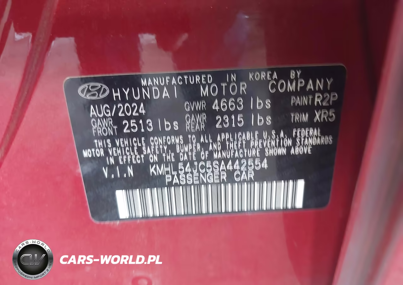 2025 Hyundai Sonata N Line VIN:KMHL54JC5SA442554 - 9