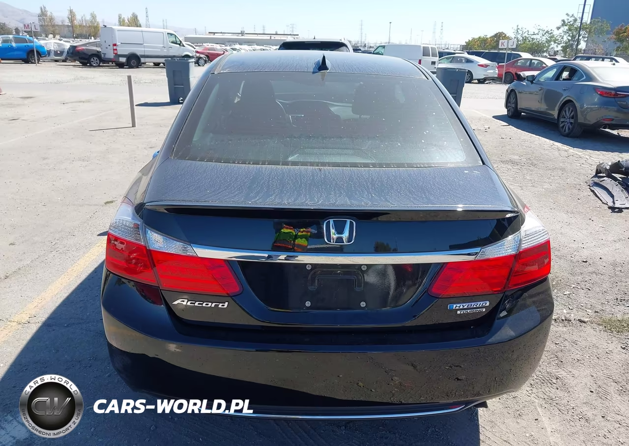 2014 Honda Accord Hybrid Touring VIN:1HGCR6F74EA009314 - 17