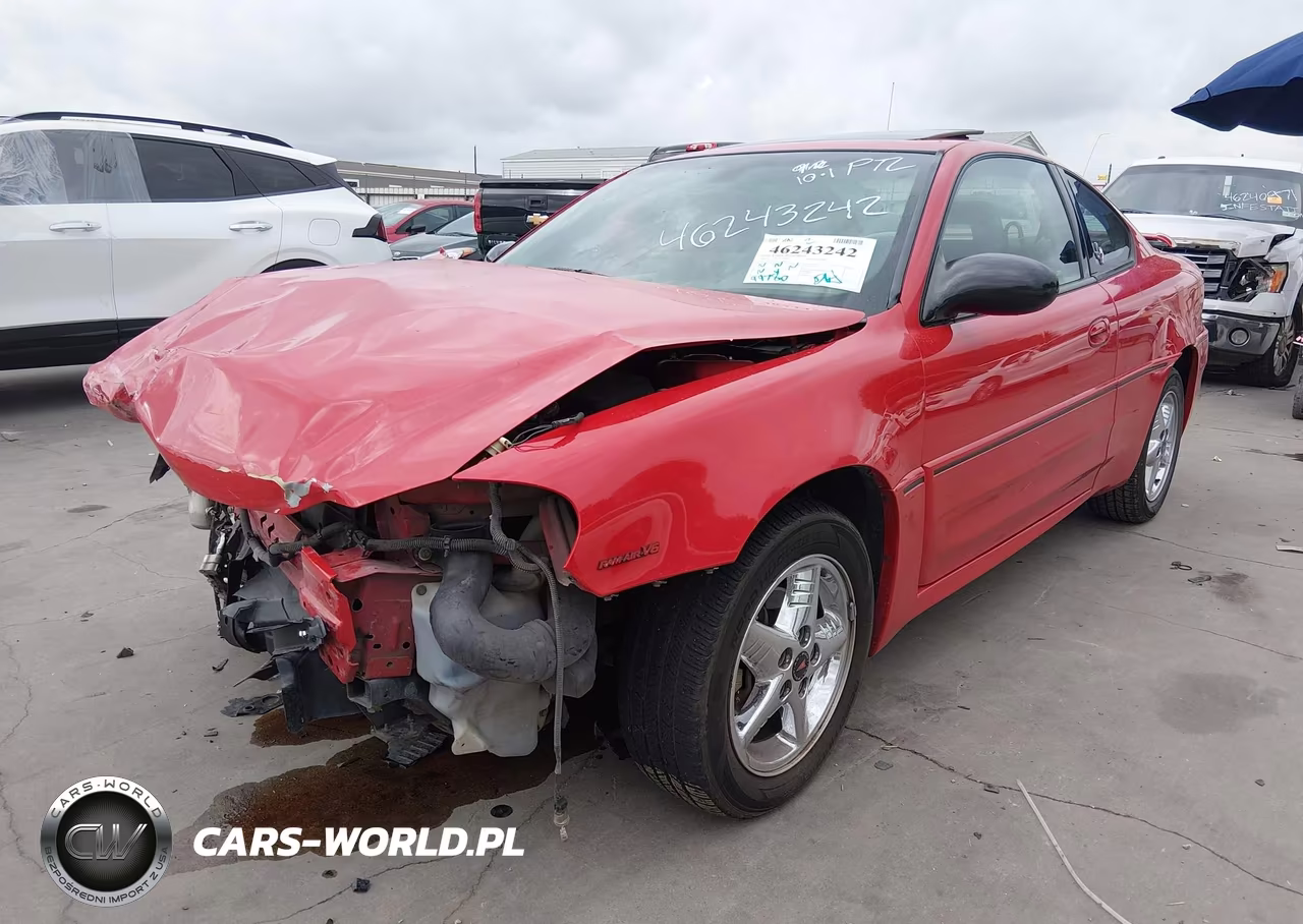 2003 Pontiac Grand Am Gt VIN:1G2NW12E23C309589 - 2