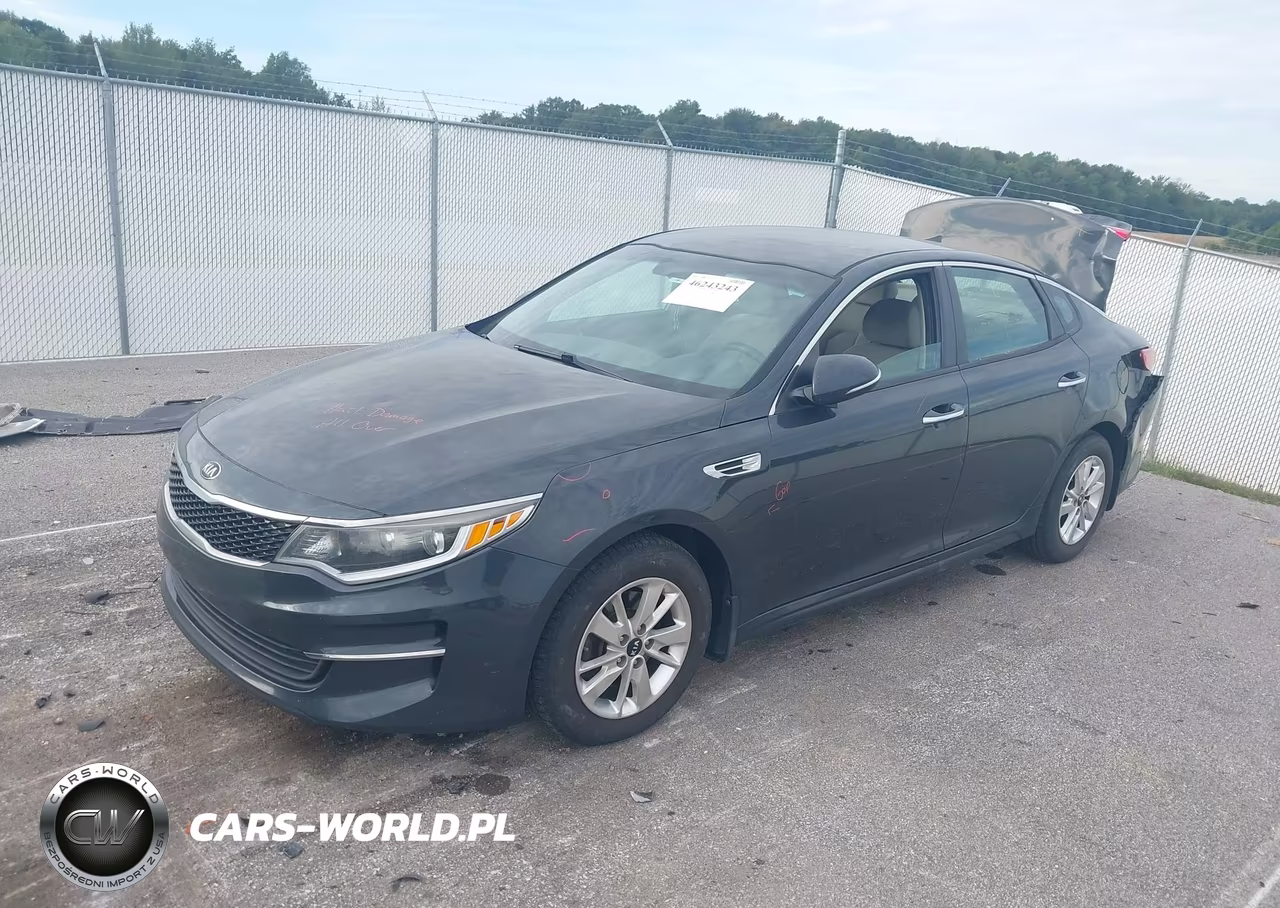 2016 Kia Optima Lx VIN:5XXGT4L35GG076809 - 2