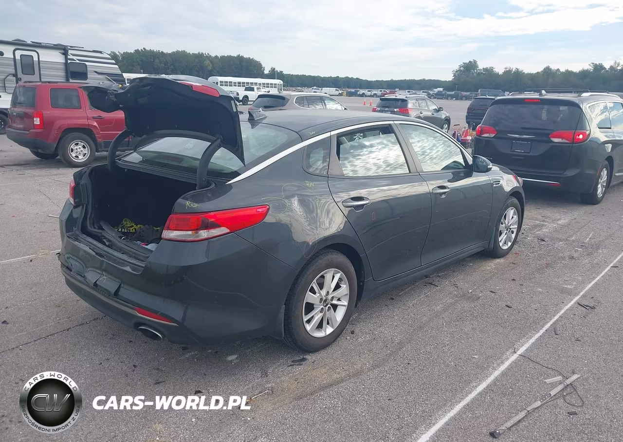 2016 Kia Optima Lx VIN:5XXGT4L35GG076809 - 4