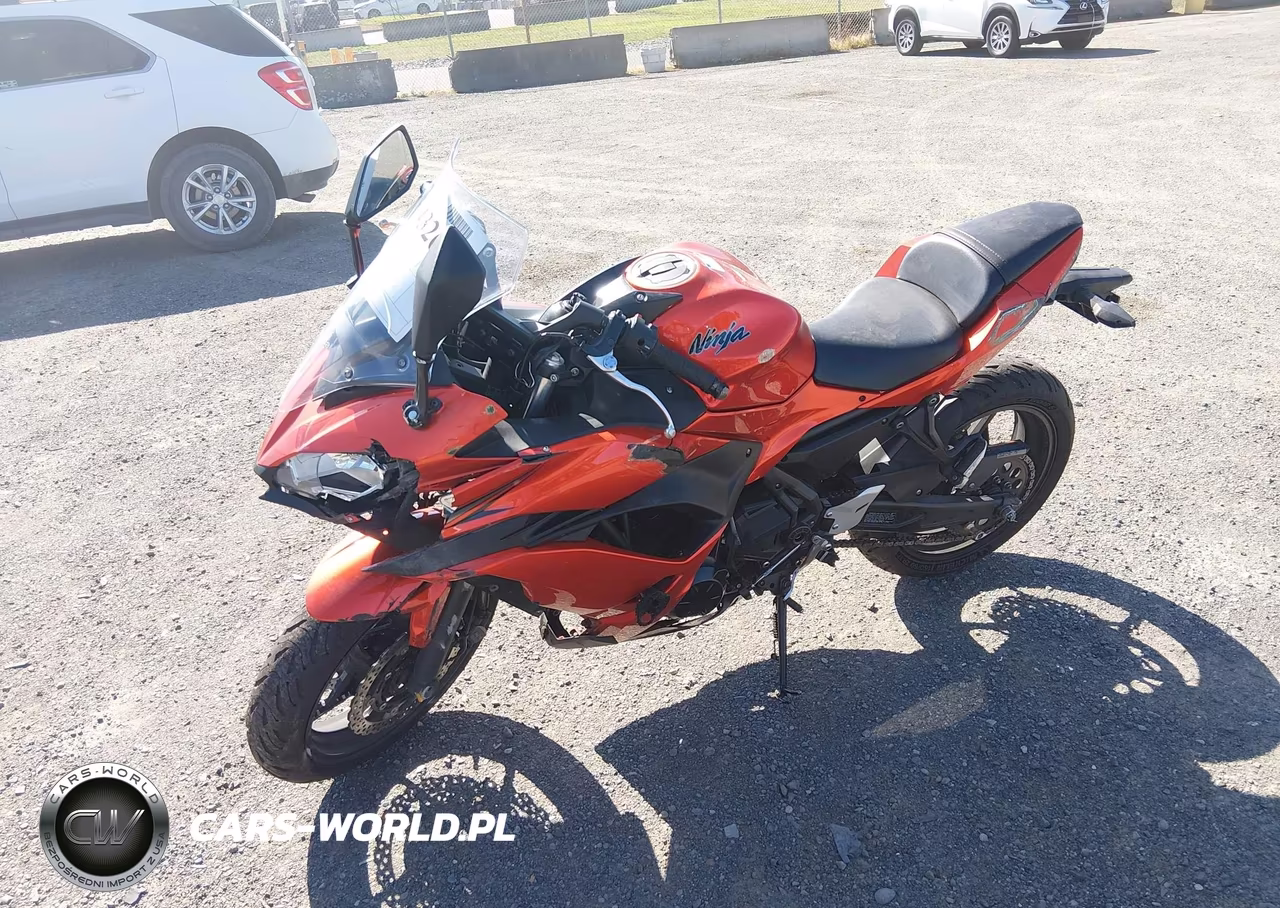 2017 Kawasaki Ex650 F VIN:JKAEXEK12HDA06159 - 2