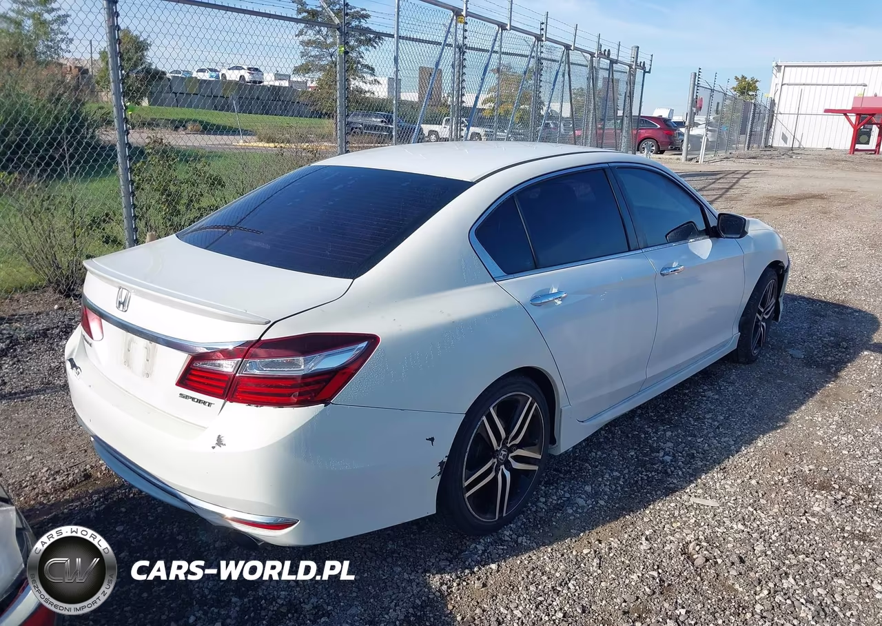 2016 Honda Accord Sport VIN:1HGCR2F50GA189238 - 4