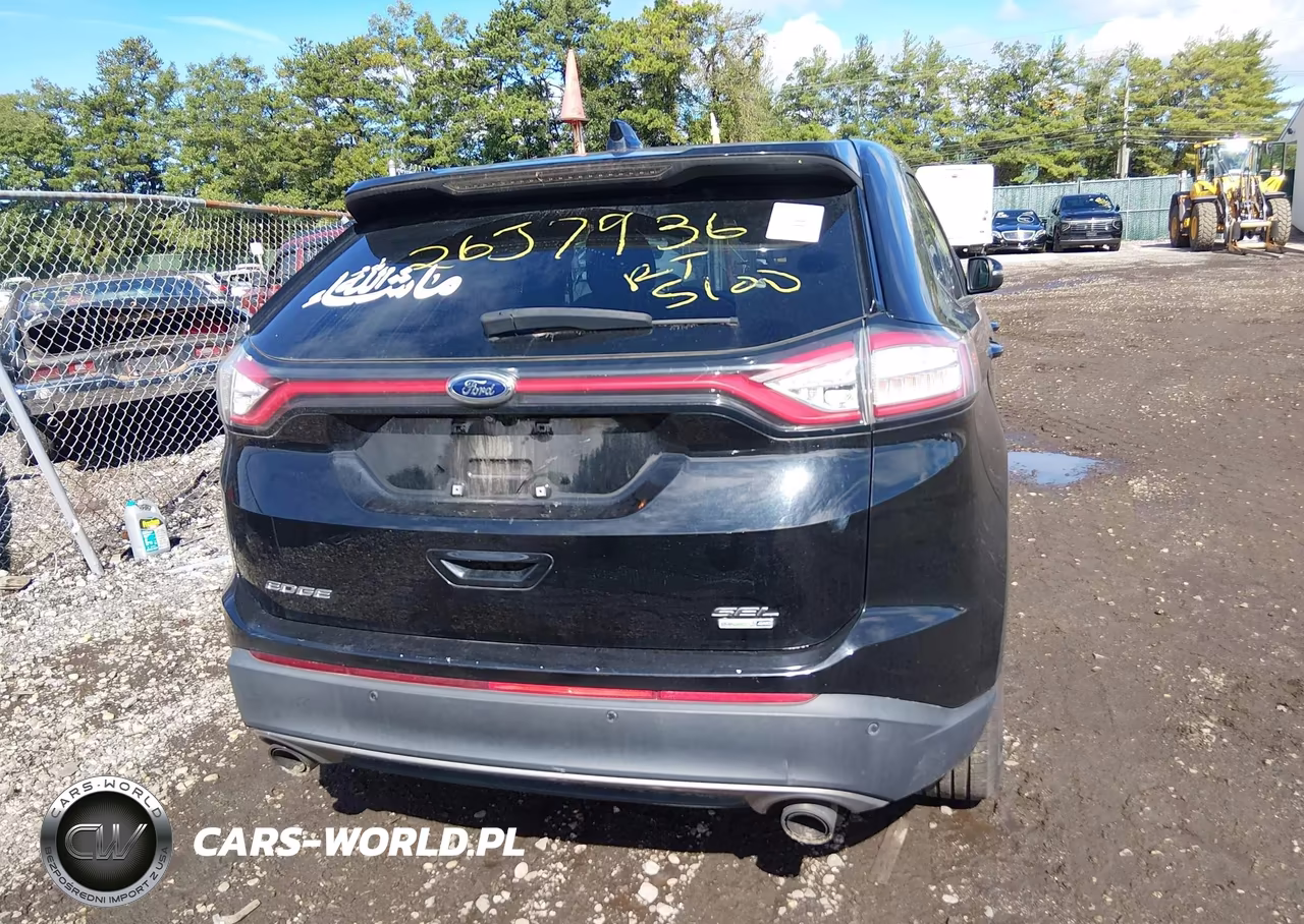 2017 Ford Edge Sel VIN:2FMPK4J98HBB26626 - 15