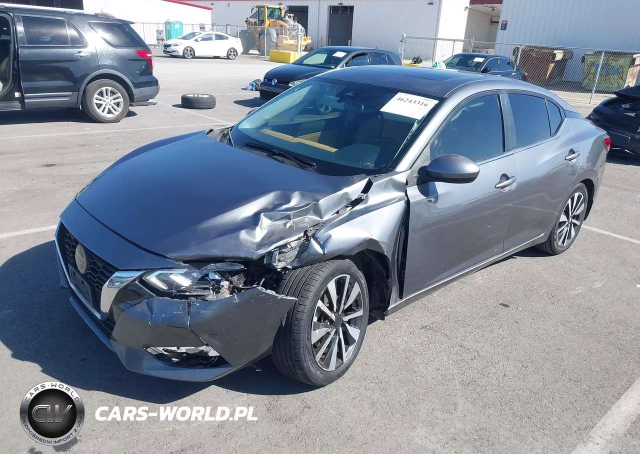 2021 Nissan Sentra Sv Xtronic Cvt VIN:3N1AB8CV7MY306437 - 2