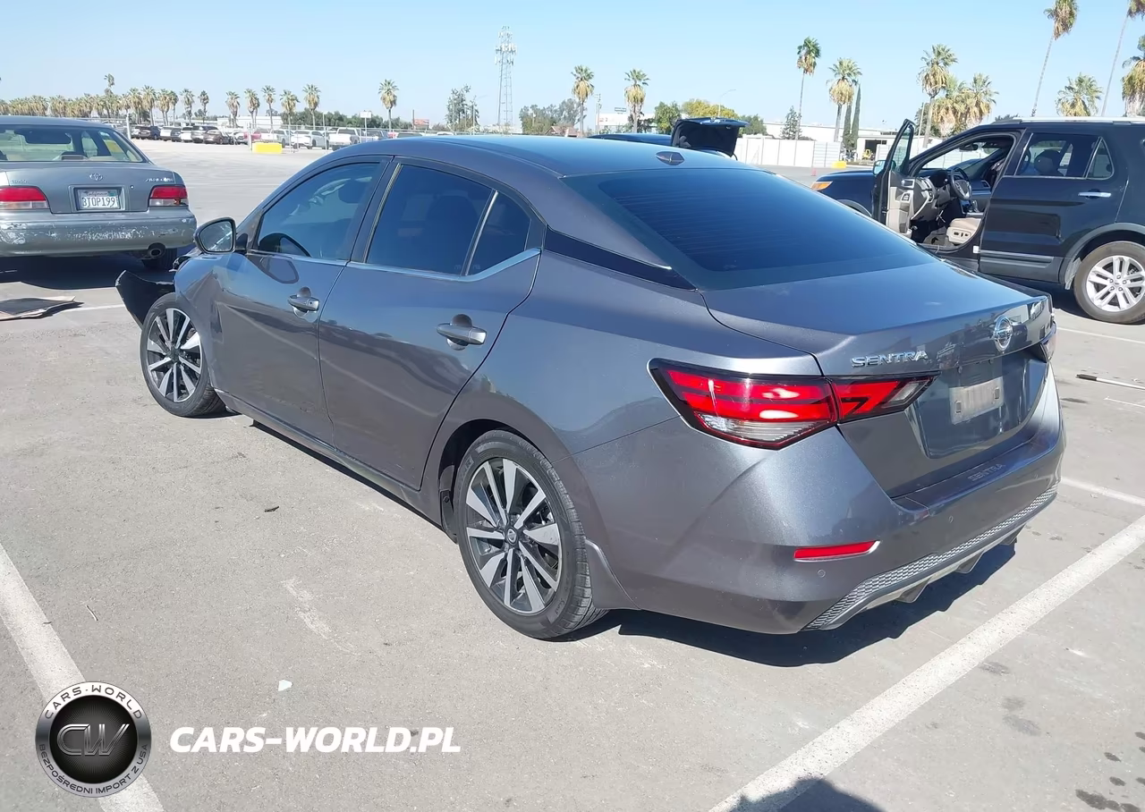 2021 Nissan Sentra Sv Xtronic Cvt VIN:3N1AB8CV7MY306437 - 3