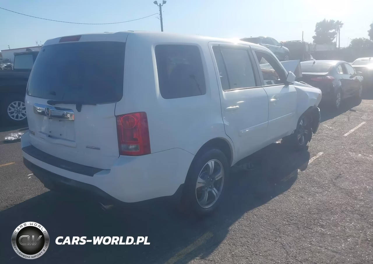 2015 Honda Pilot Se VIN:5FNYF3H3XFB007808 - 4