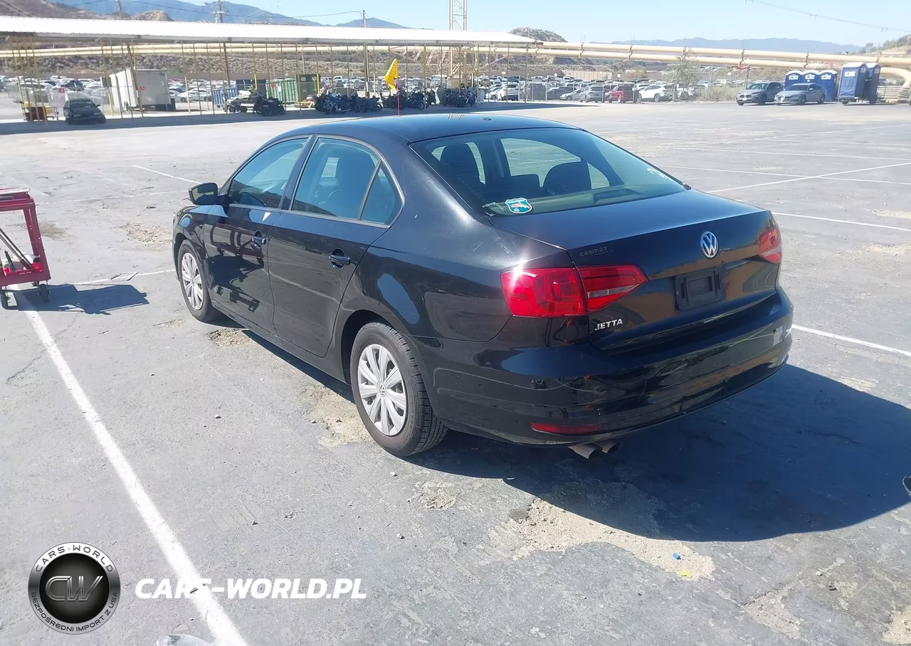 2015 Volkswagen Jetta 2.0L S VIN:3VW2K7AJ4FM254655 - 3
