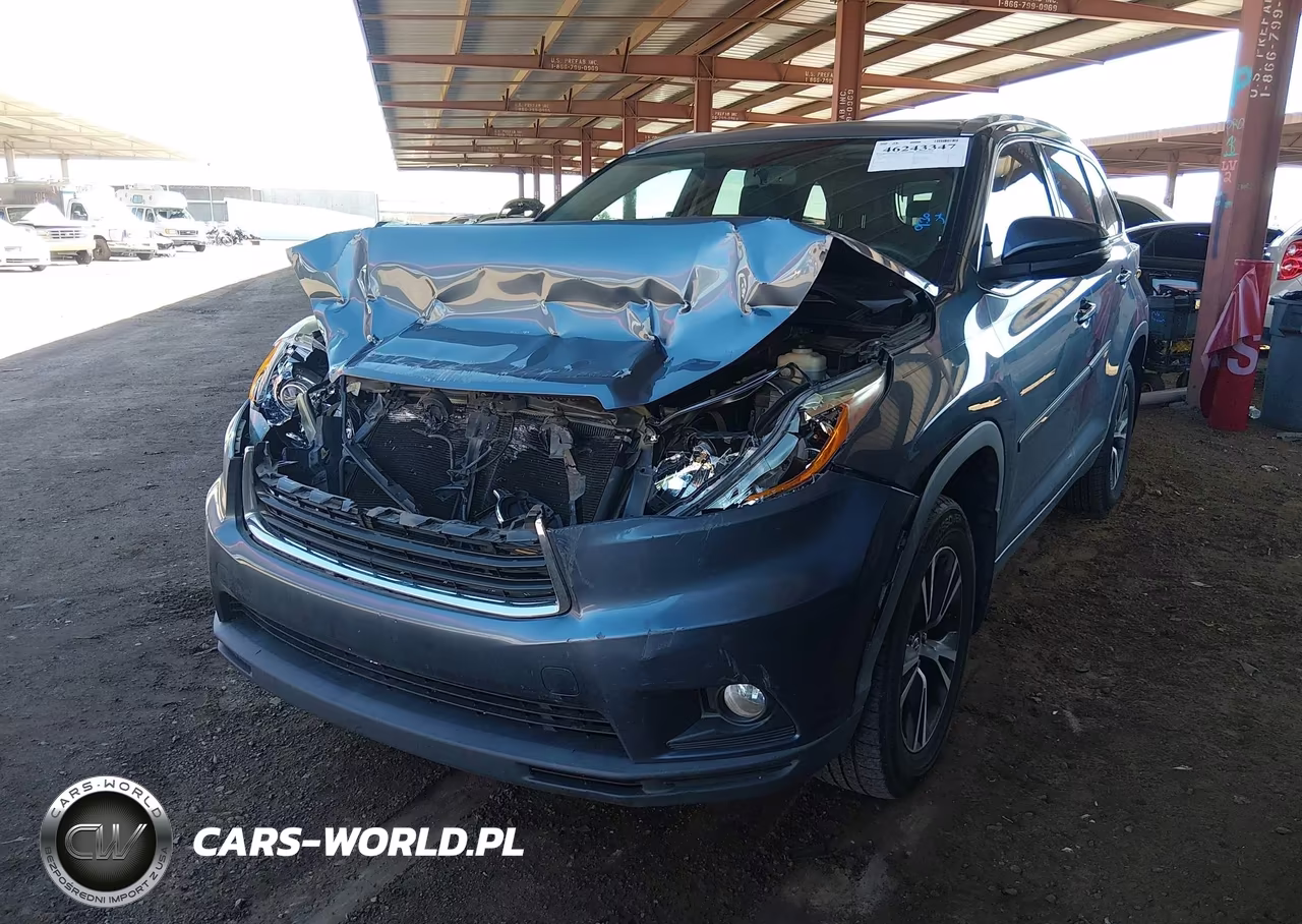 2016 Toyota Highlander Xle V6 VIN:5TDKKRFH6GS121501 - 2