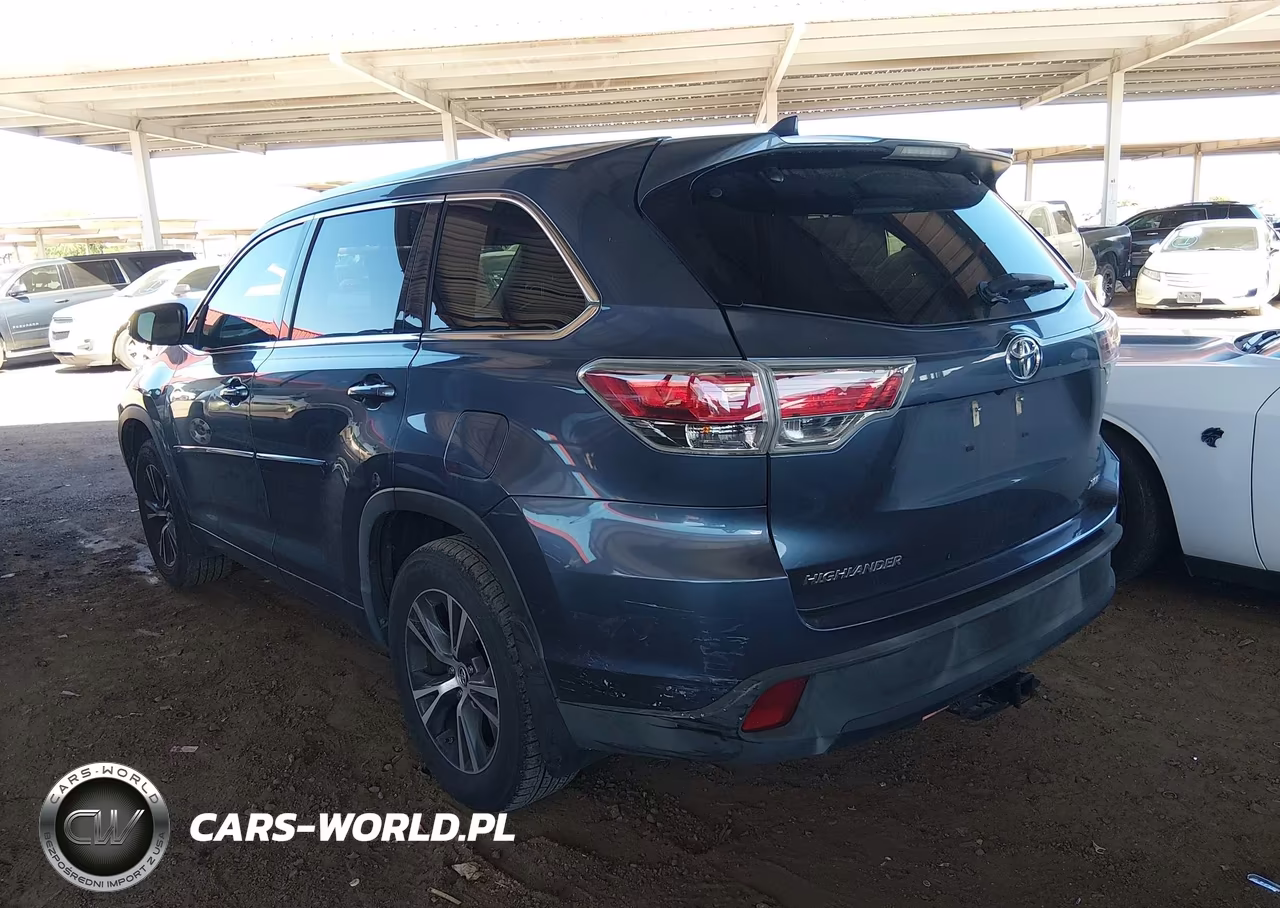 2016 Toyota Highlander Xle V6 VIN:5TDKKRFH6GS121501 - 3