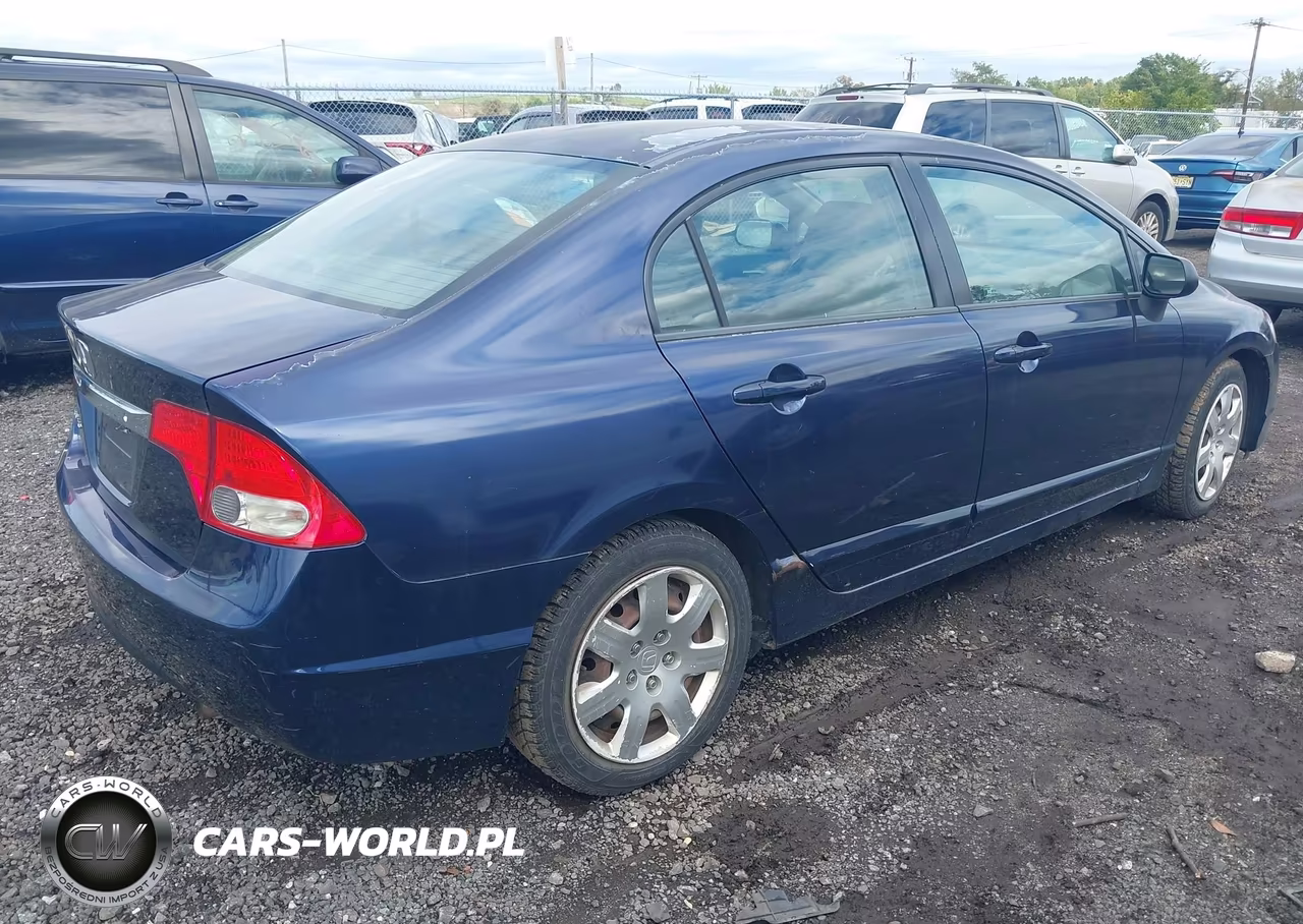 2009 Honda Civic Lx VIN:2HGFA16509H506762 - 4