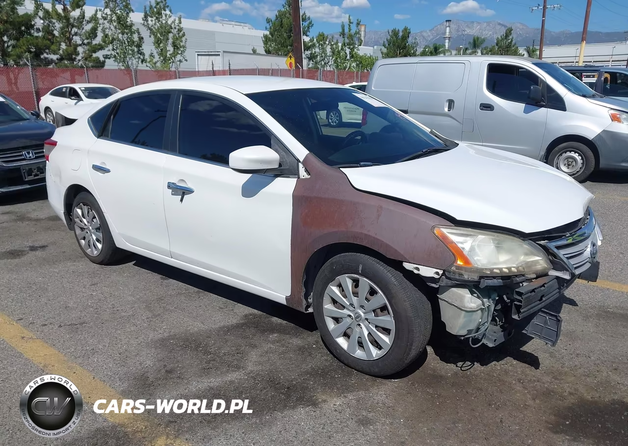 2015 Nissan Sentra Sv VIN:3N1AB7AP0FL680449 - 1