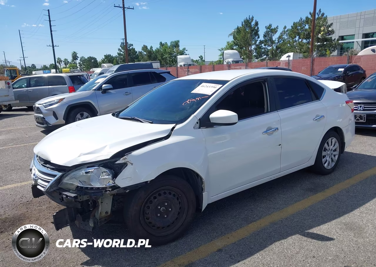 2015 Nissan Sentra Sv VIN:3N1AB7AP0FL680449 - 2