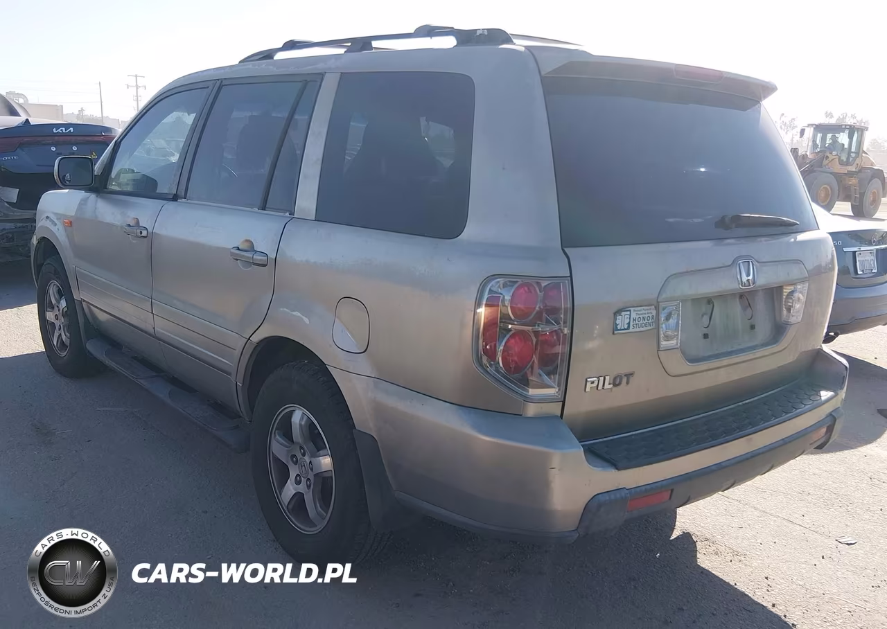 2007 Honda Pilot Ex-L VIN:5FNYF28597B043356 - 3