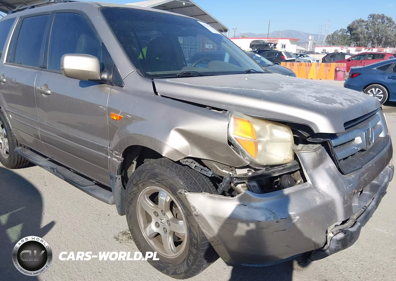 2007 Honda Pilot Ex-L VIN:5FNYF28597B043356 - 6
