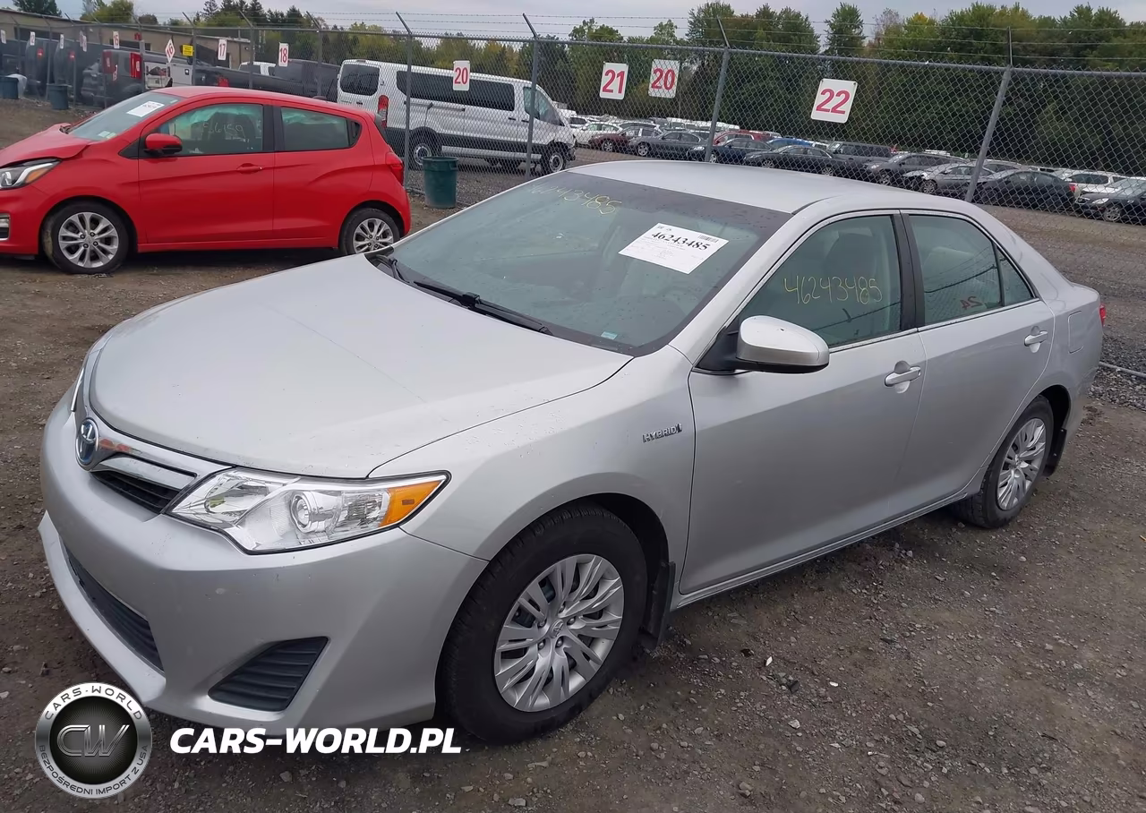 2014 Toyota Camry Hybrid Le VIN:4T1BD1FKXEU116281 - 2