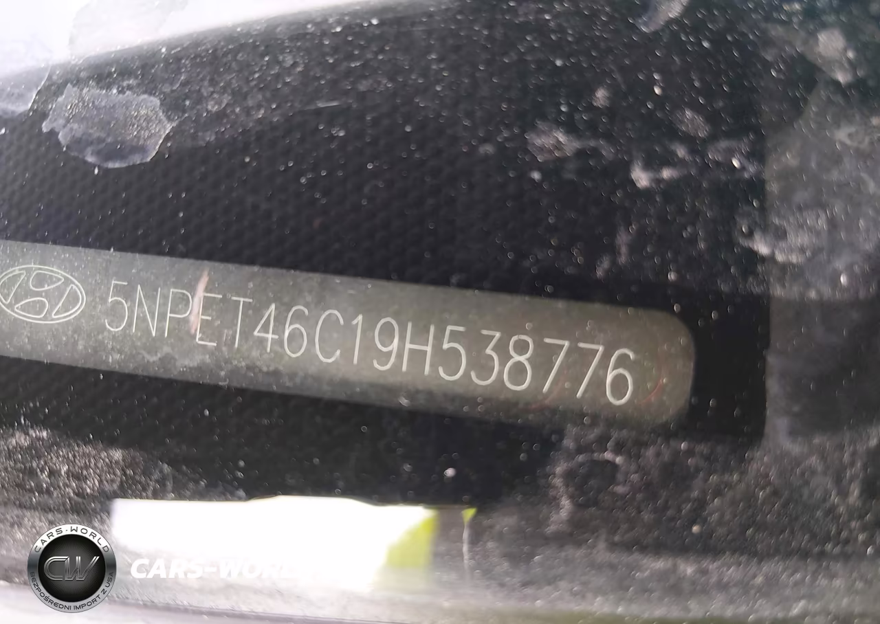 2009 Hyundai Sonata Gls VIN:5NPET46C19H538776 - 9