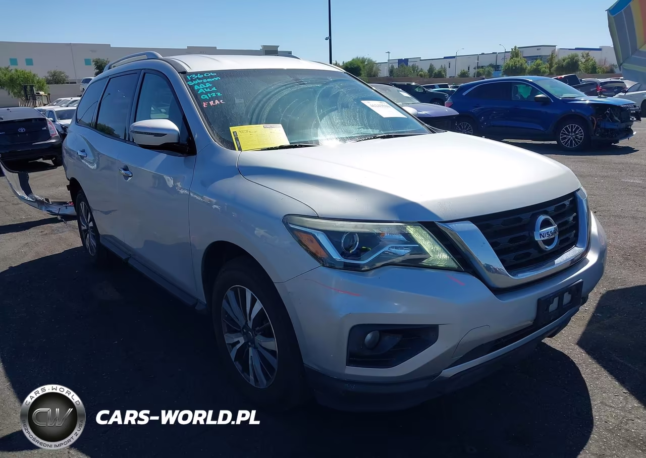 2017 Nissan Pathfinder Sv VIN:5N1DR2MN7HC698041 - 1