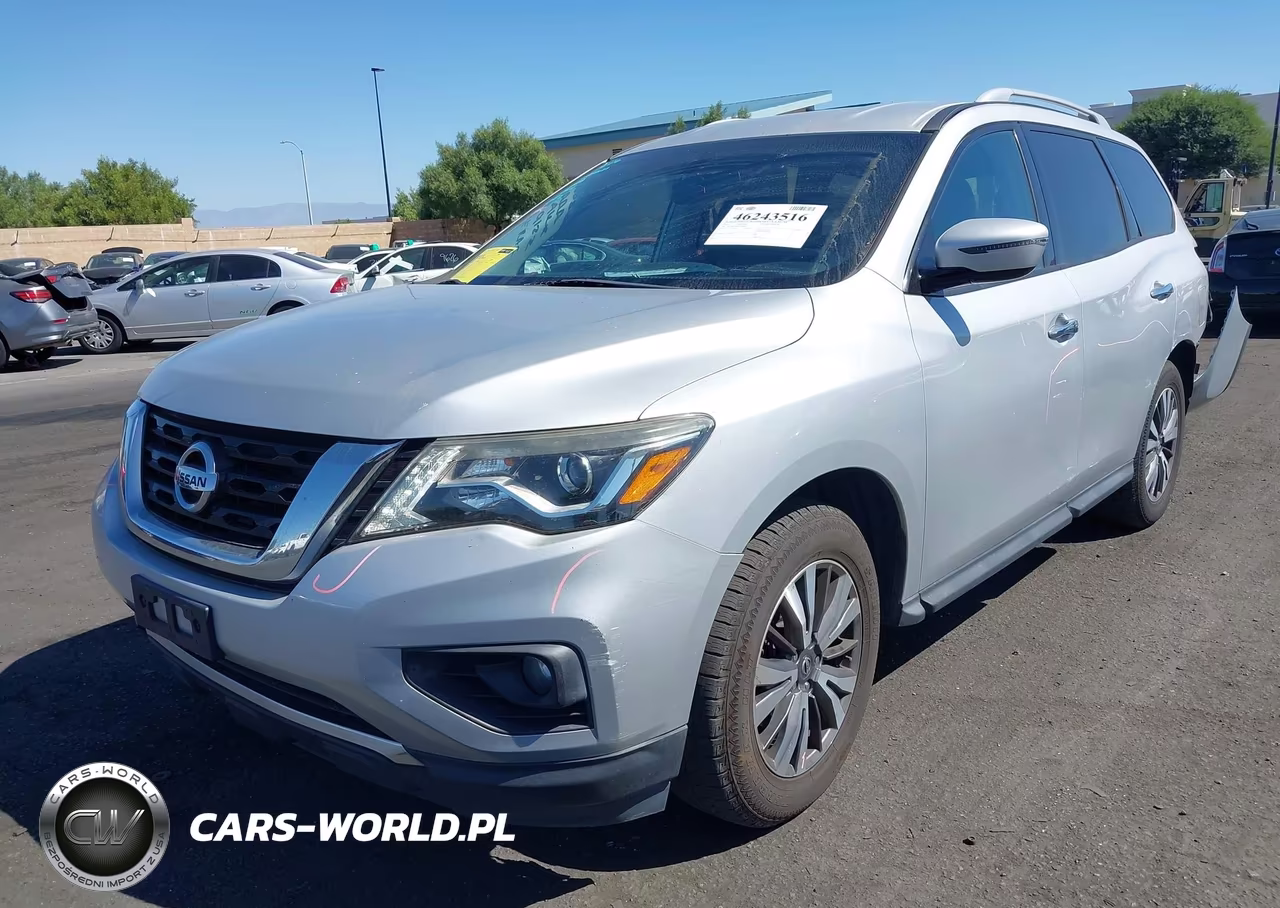 2017 Nissan Pathfinder Sv VIN:5N1DR2MN7HC698041 - 2