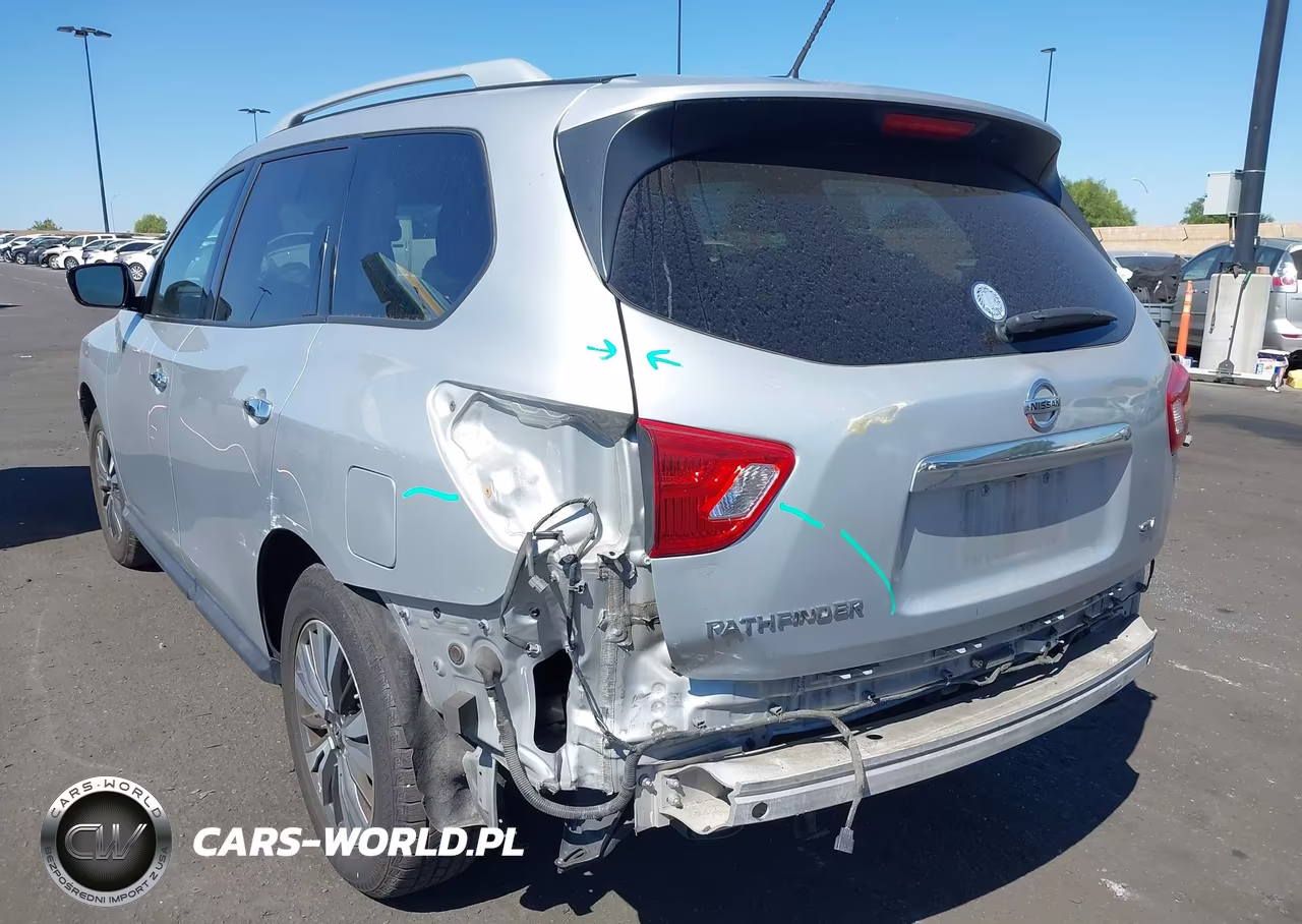 2017 Nissan Pathfinder Sv VIN:5N1DR2MN7HC698041 - 3