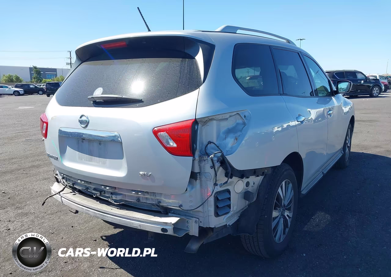 2017 Nissan Pathfinder Sv VIN:5N1DR2MN7HC698041 - 4