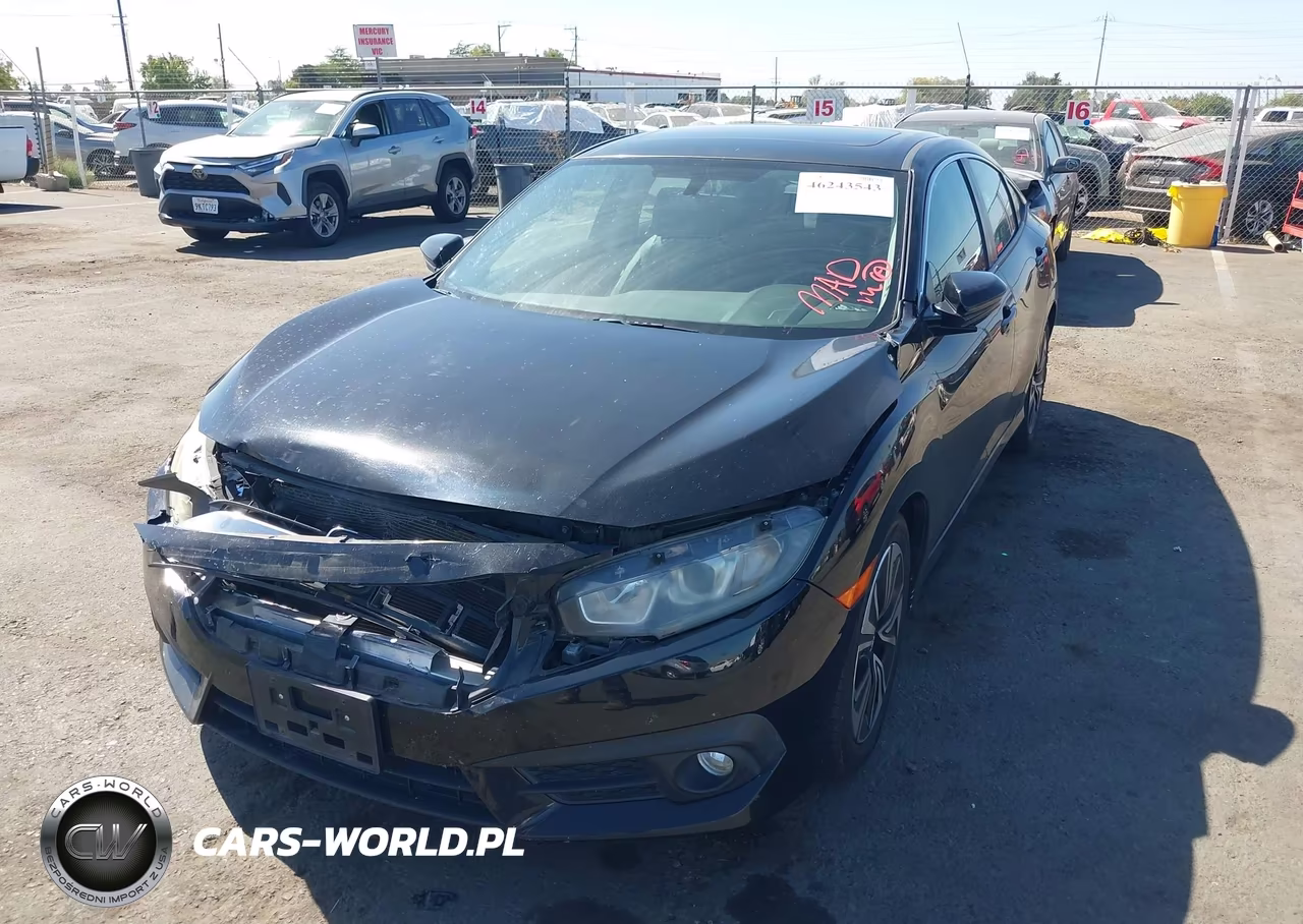 2016 Honda Civic Ex-L VIN:19XFC1F76GE210776 - 2