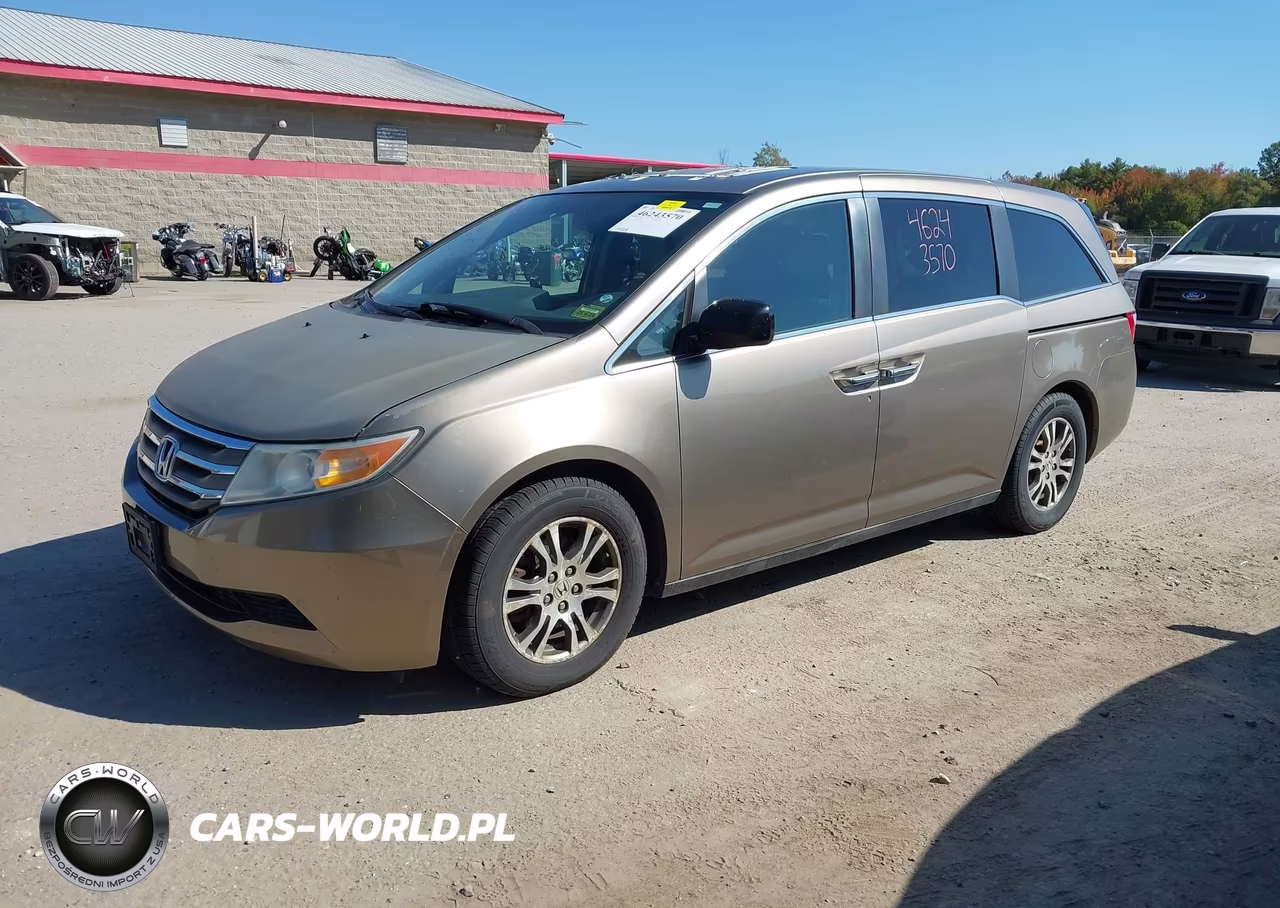 2013 Honda Odyssey Ex-L VIN:5FNRL5H6XDB023555 - 2