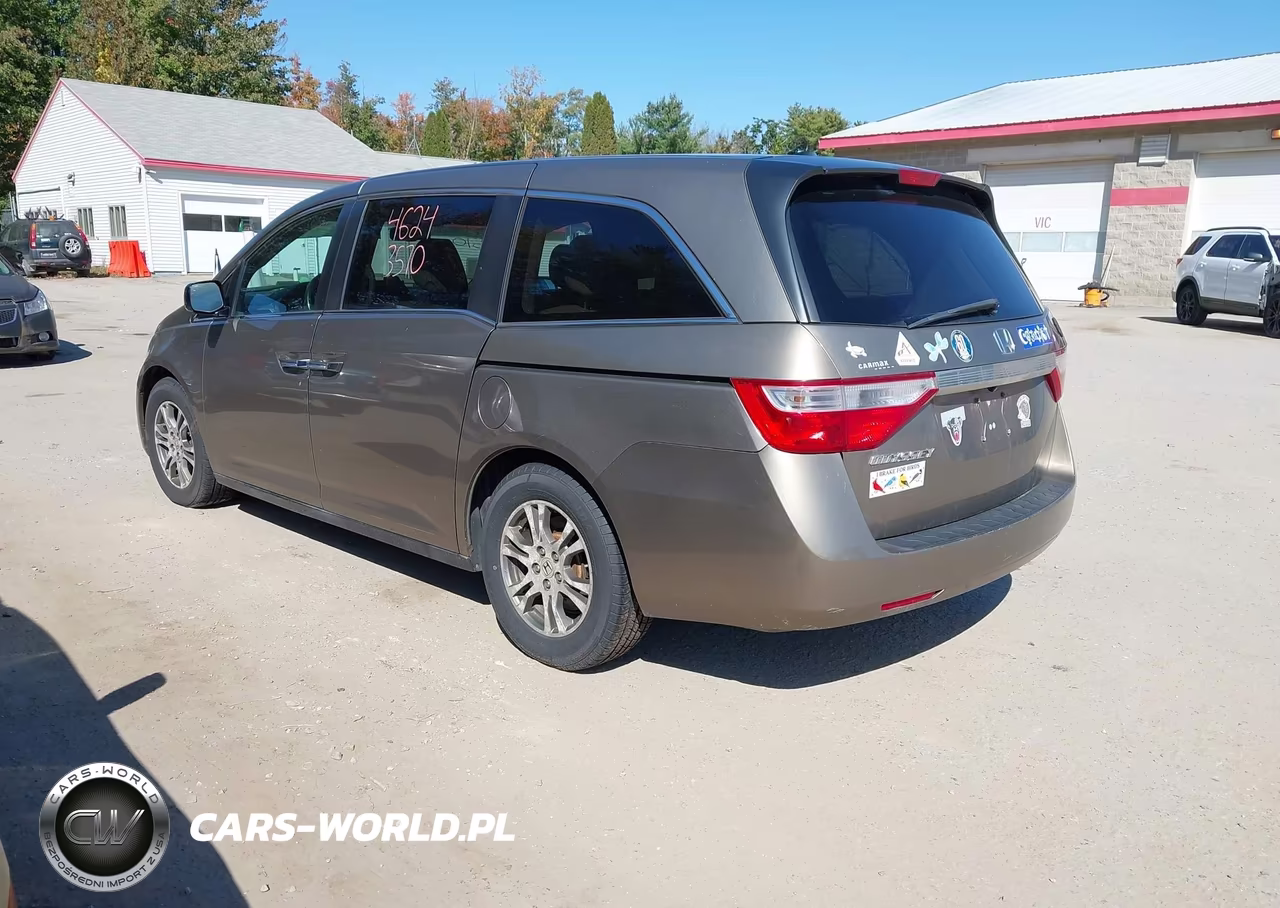 2013 Honda Odyssey Ex-L VIN:5FNRL5H6XDB023555 - 3